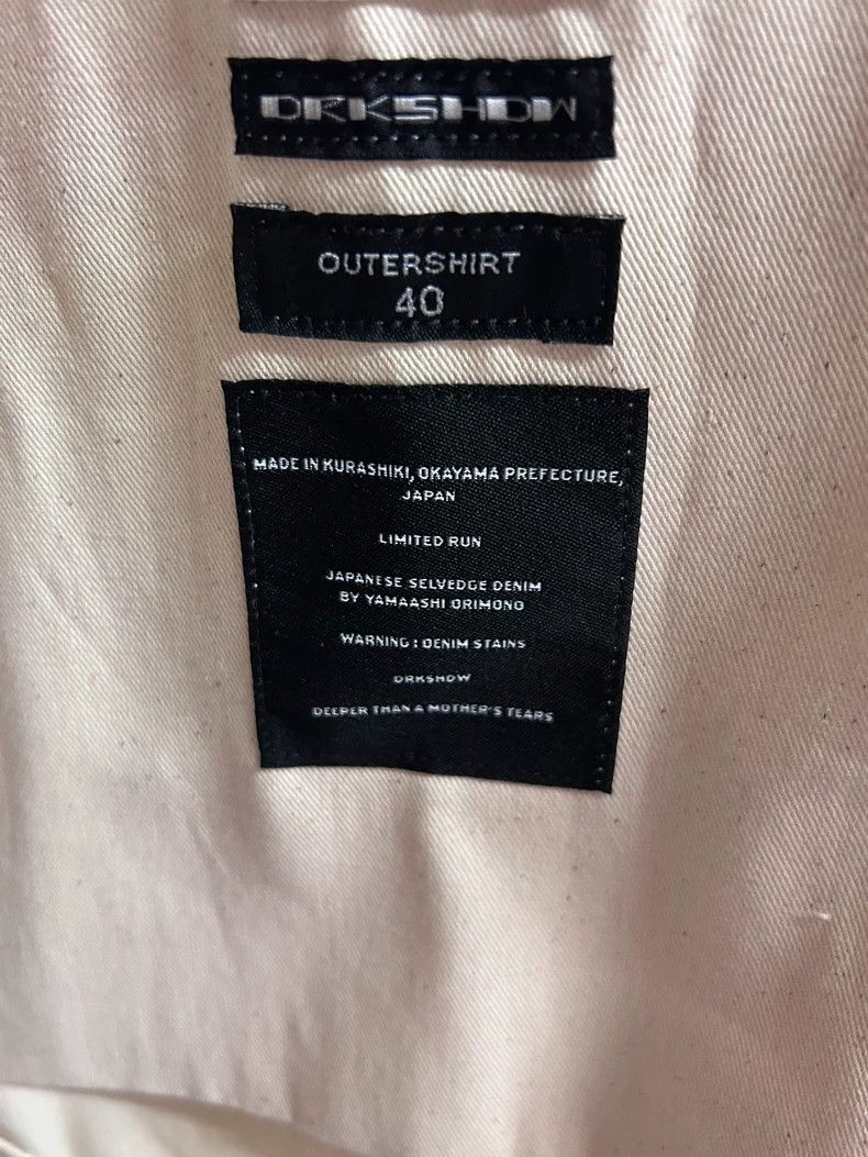 Rick Owens rick owens Beige outer shirt Size US XXS / EU 40 - 6 Thumbnail