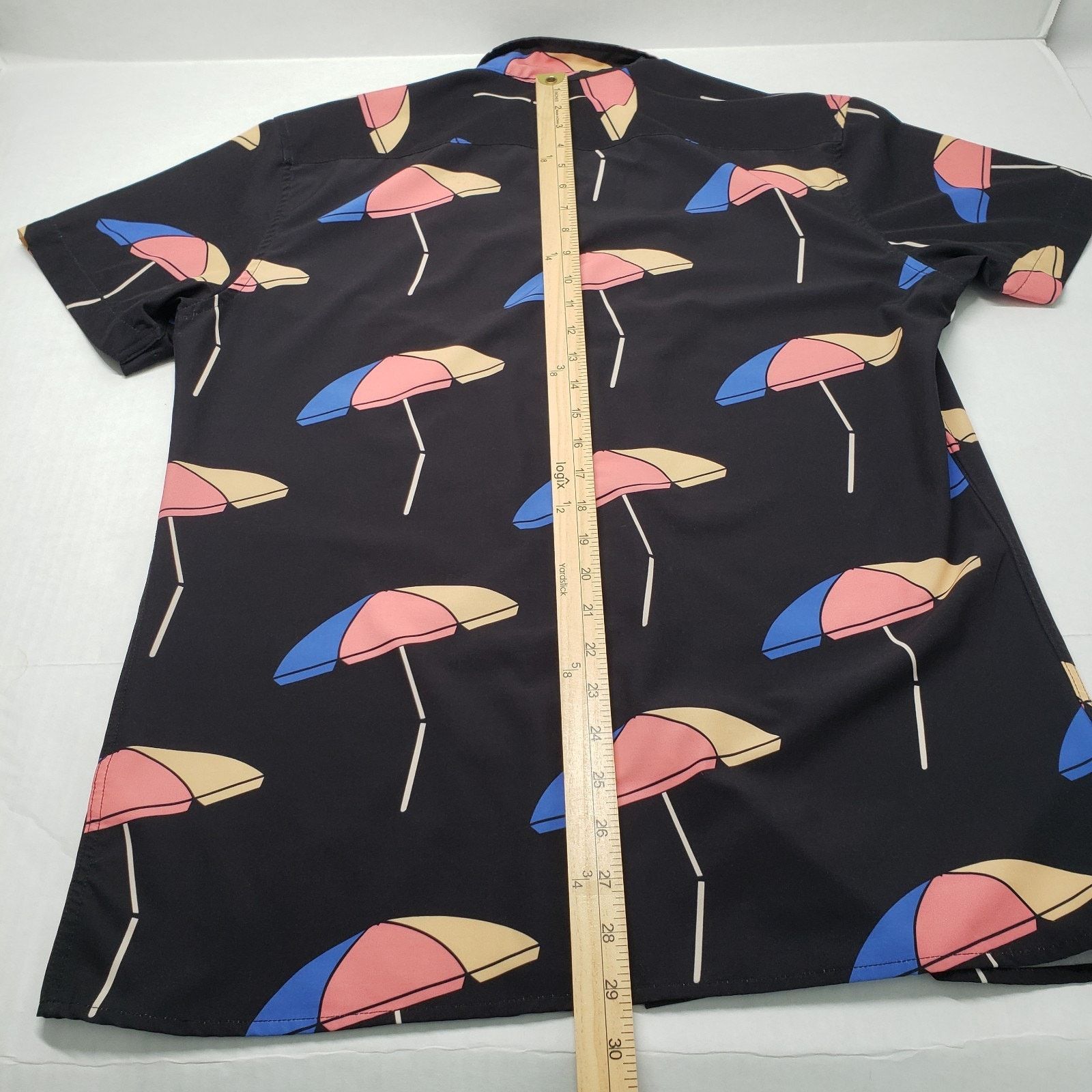 Other Duvin Button Up Shirt Mens Medium Black Beach Short Sleeve Size US M / EU 48-50 / 2 - 6 Thumbnail