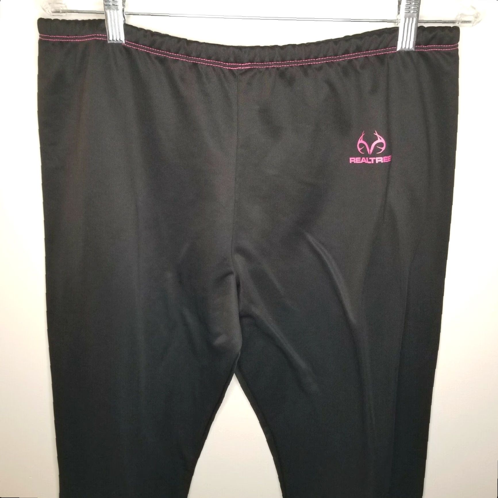 Realtree REALTREE Womens Sweatpants Black Light XL Activewear Pants Women Size XL Size 40" / US 18 - 2 Thumbnail