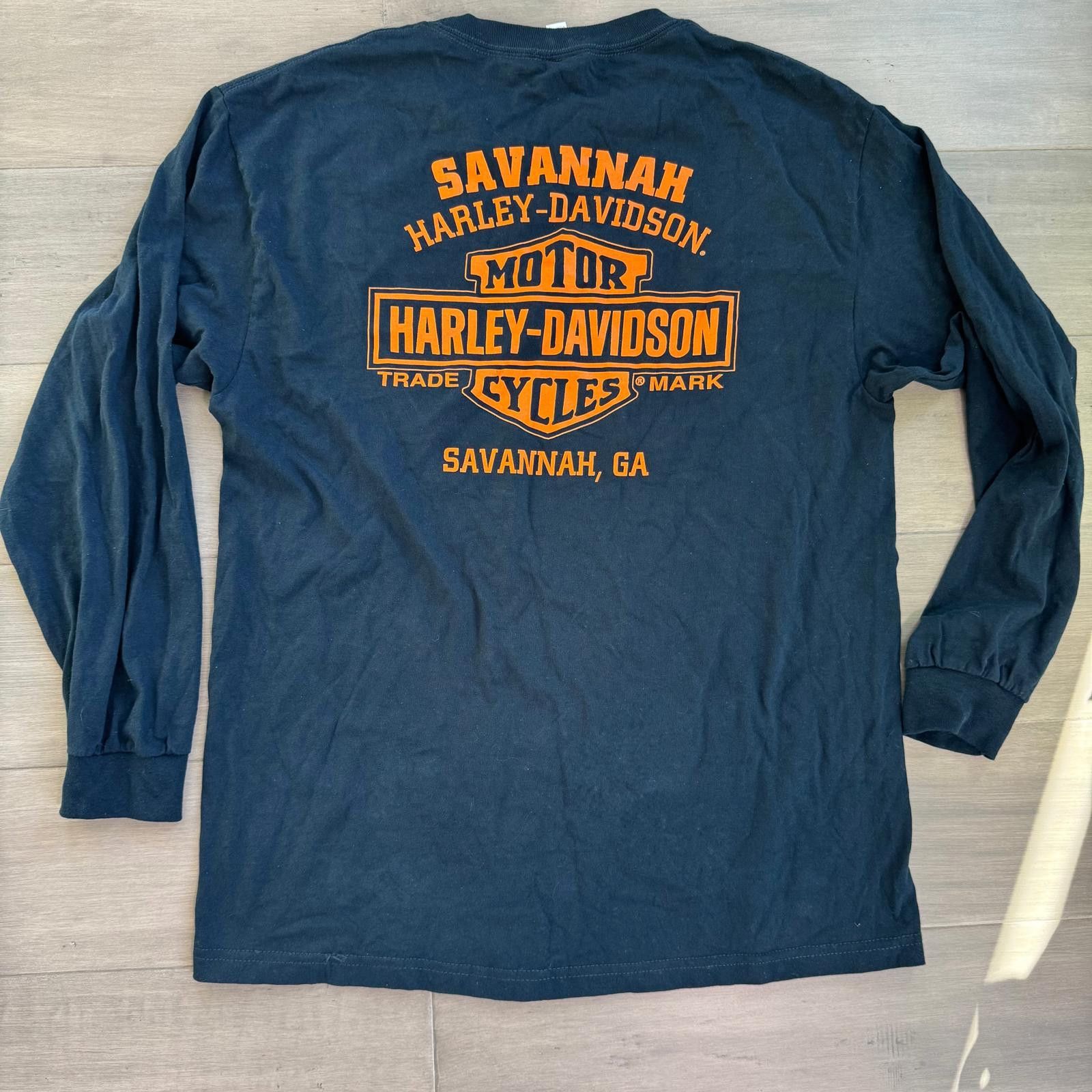 Harley Davidson Harley-Davidson Long Sleeve Graphic T-Shirt Size L Size US L / EU 52-54 / 3 - 2 Thumbnail