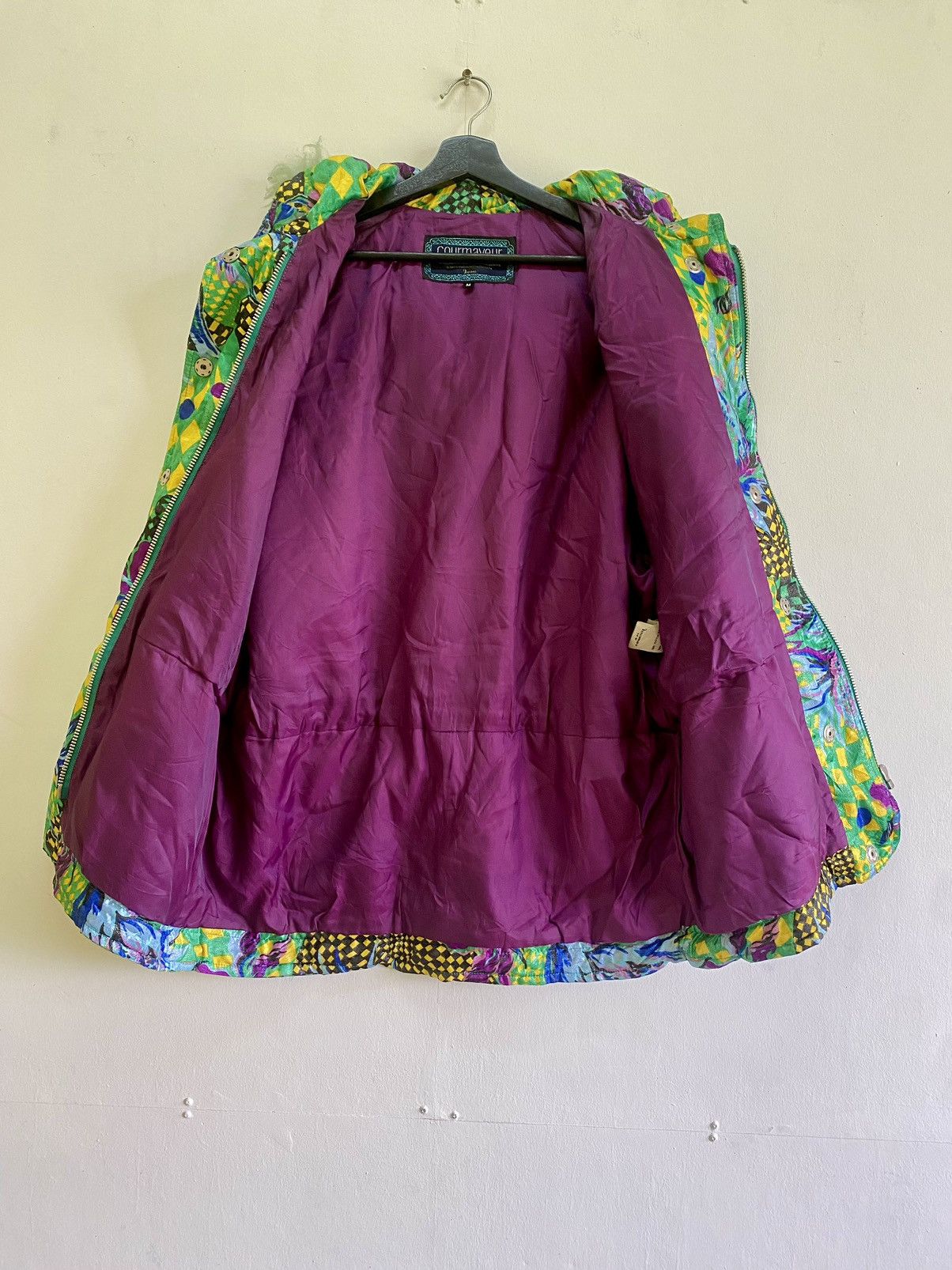 Japanese Brand VINTAGE 80s COURMAYEUR ARCHIVAL SKI JACKET Size US M / EU 48-50 / 2 - 8 Thumbnail