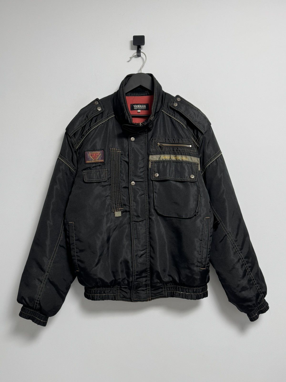 Yamaha 🛵Yamaha Vintage Y2K style hype Motorcycle Jacket Size US L / EU 52-54 / 3 - 1 Thumbnail