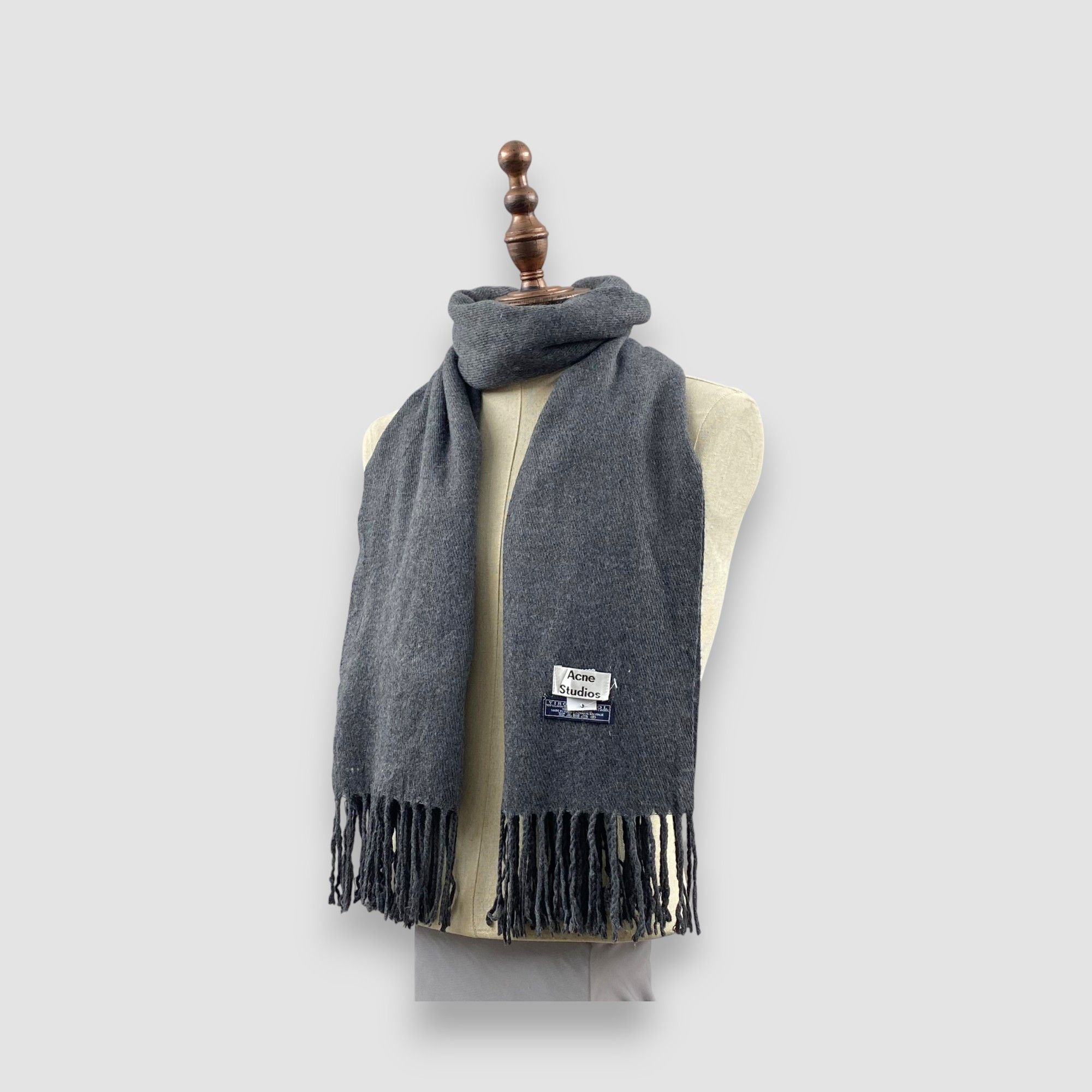 Acne Studios Vintage Acne Studios Scarf Muffler Wool Stole Wraps Scarves Size ONE SIZE - 2 Thumbnail