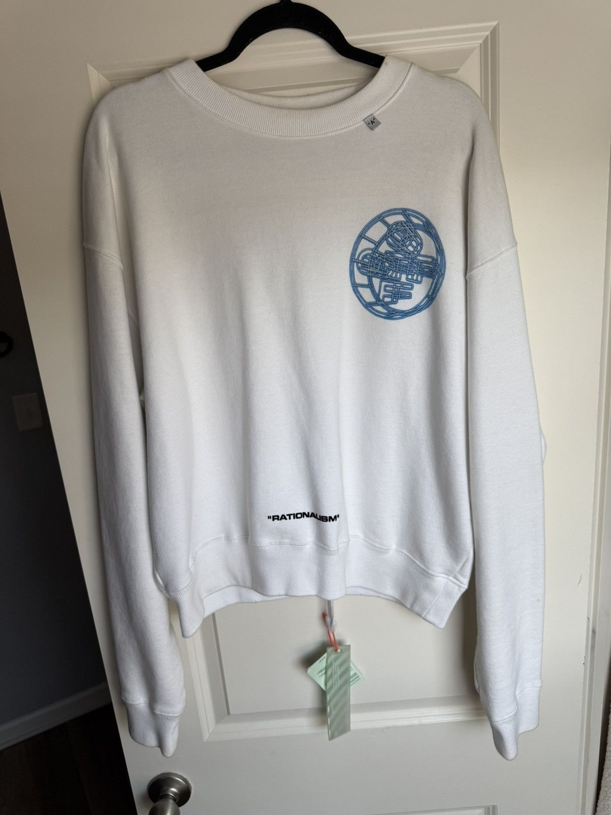 Off-White Off-White Rationalism Sweatshirt Size US S / EU 44-46 / 1 - 1 Thumbnail