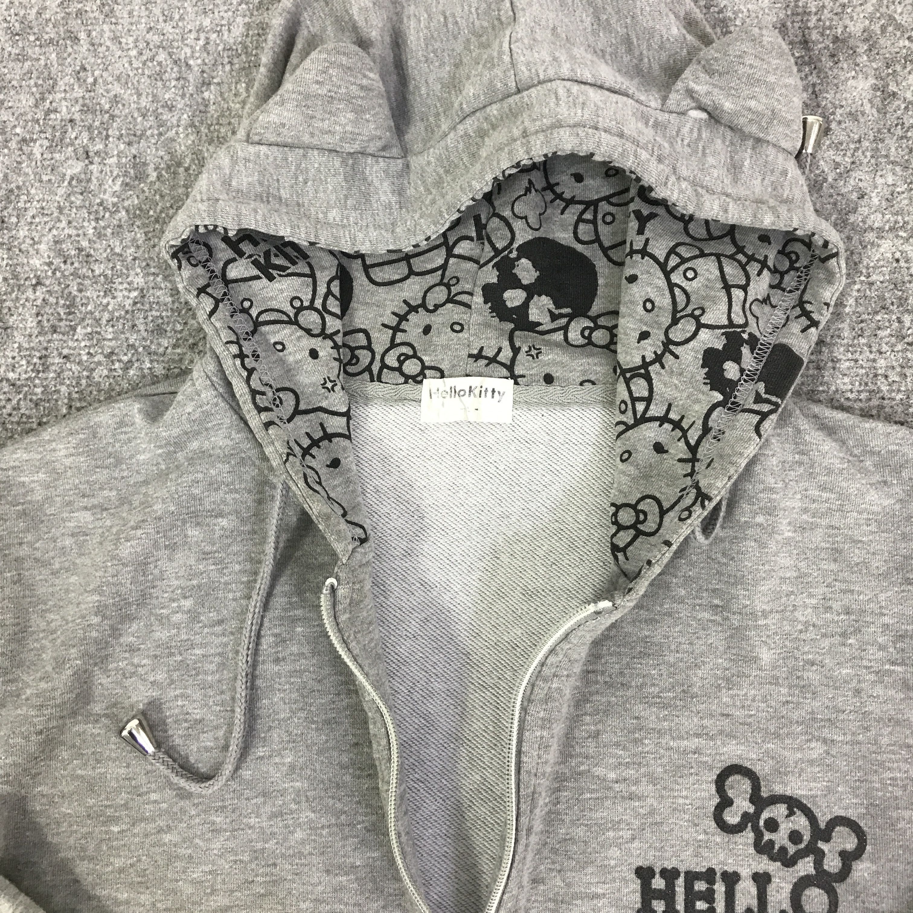 Japanese Brand HELLO KITTY JAPAN CARTOON HOODIE JACKET K81B7 Size US L / EU 52-54 / 3 - 10 Thumbnail