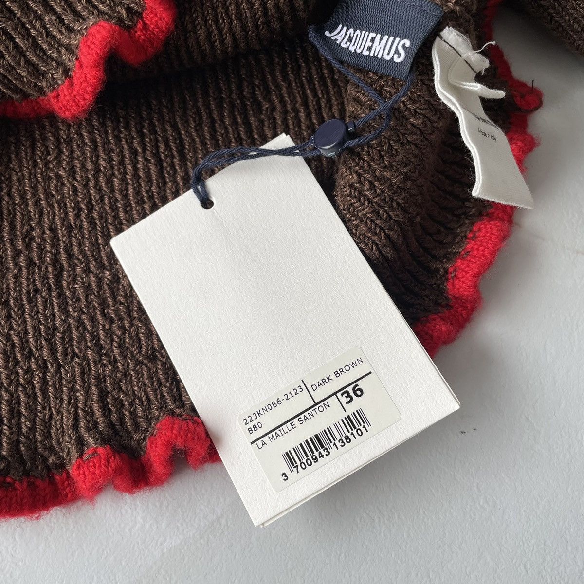 Jacquemus LA MAILLE SANTON CROP JACQUEMUS Size XS / US 0-2 / IT 36-38 - 5 Thumbnail