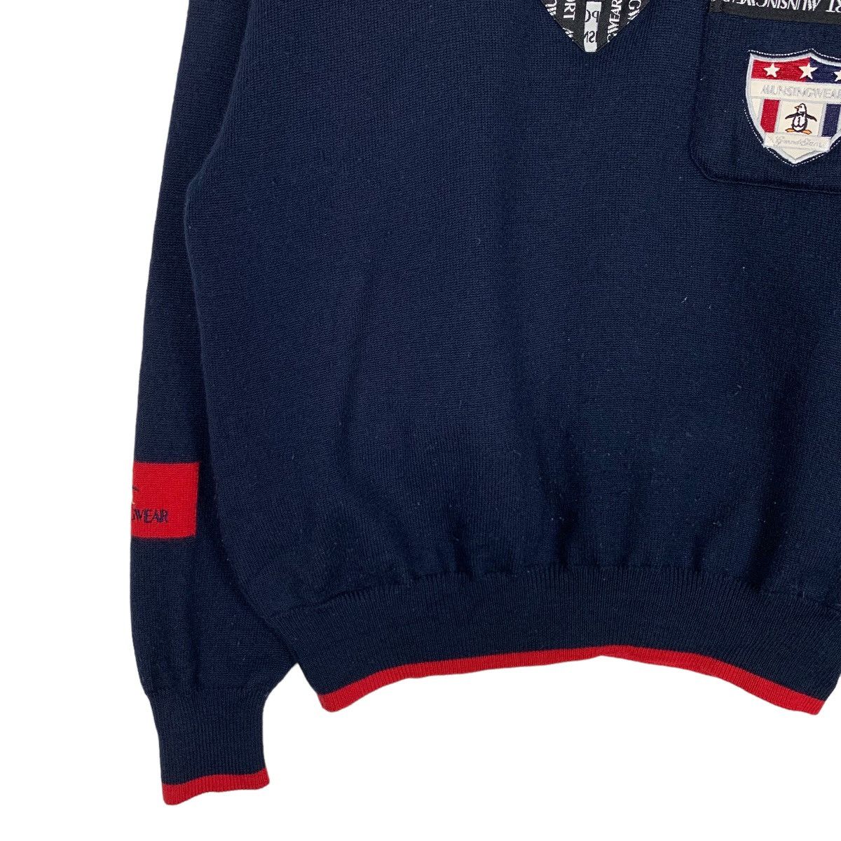 Grand Slam MUNSINGWEAR Half Zip Turtle Neck Sweatshirt #0649-C30 Size US M / EU 48-50 / 2 - 3 Thumbnail