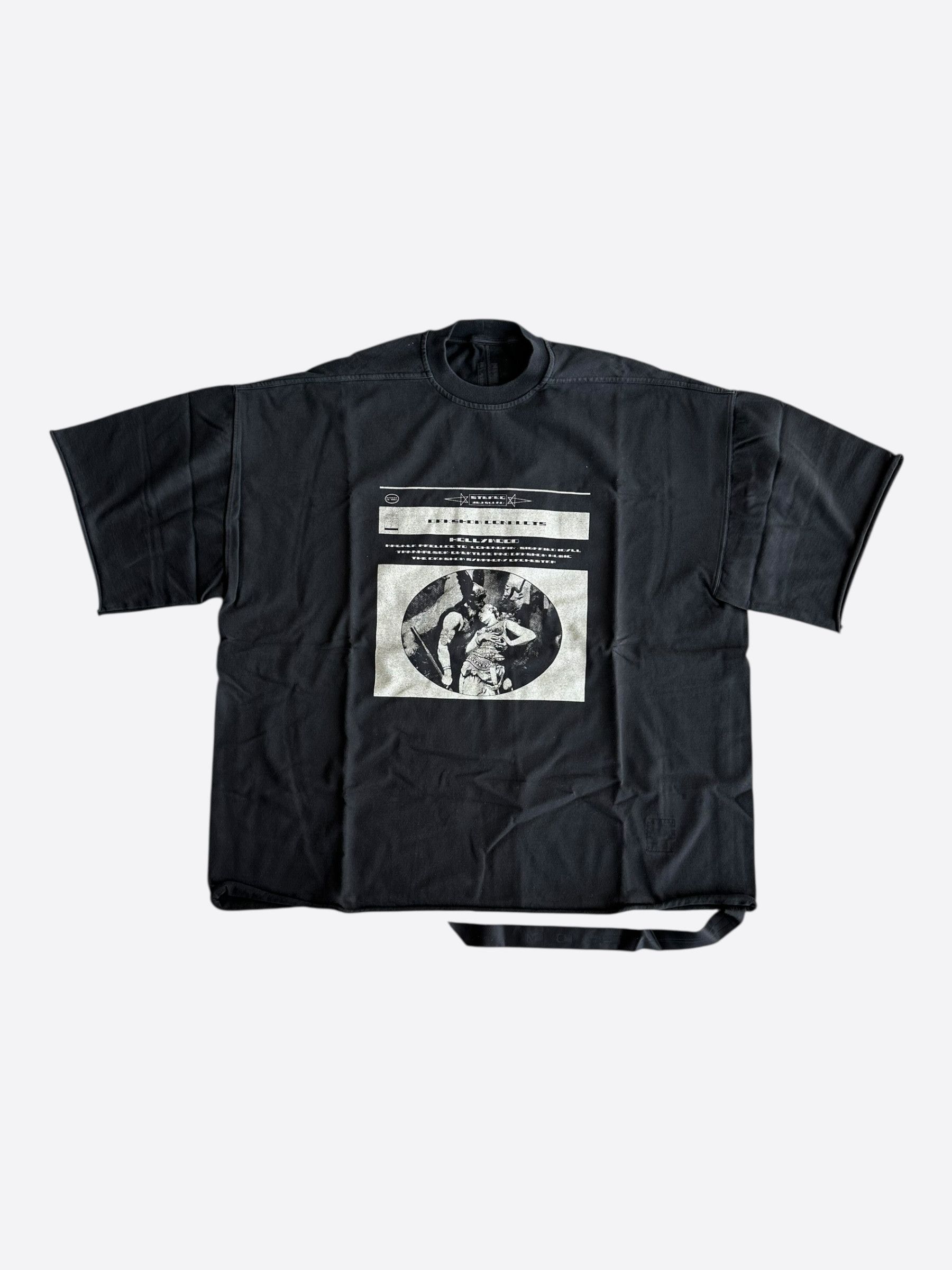 Rick Owens Rick Owens DRKSHDW Pentagram Tommy T-Shirt Size US XXL / EU 58 / 5 - 1 Thumbnail