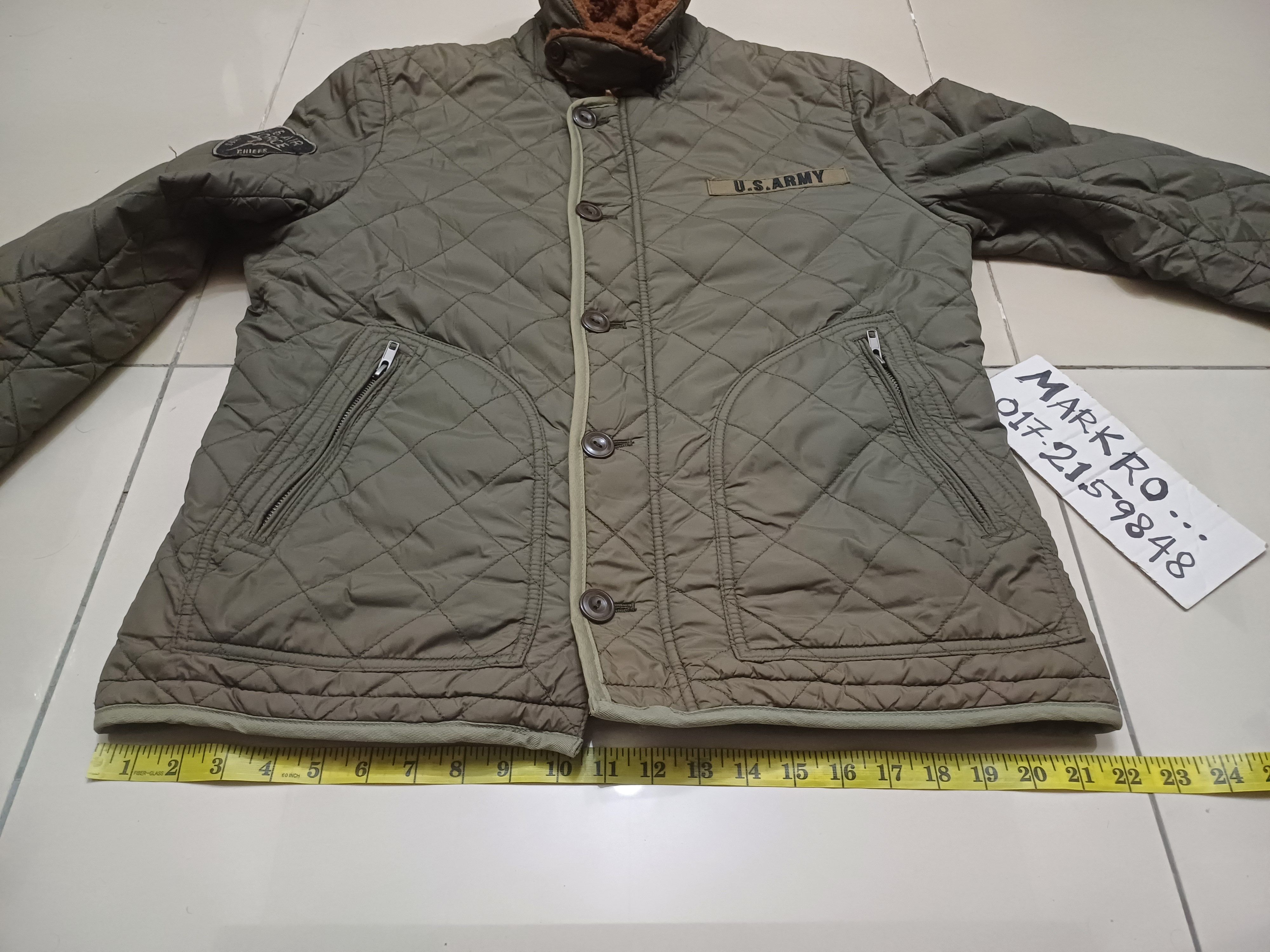 Japanese Brand US Airforce parka jacket USA Army design Size US M / EU 48-50 / 2 - 10 Thumbnail