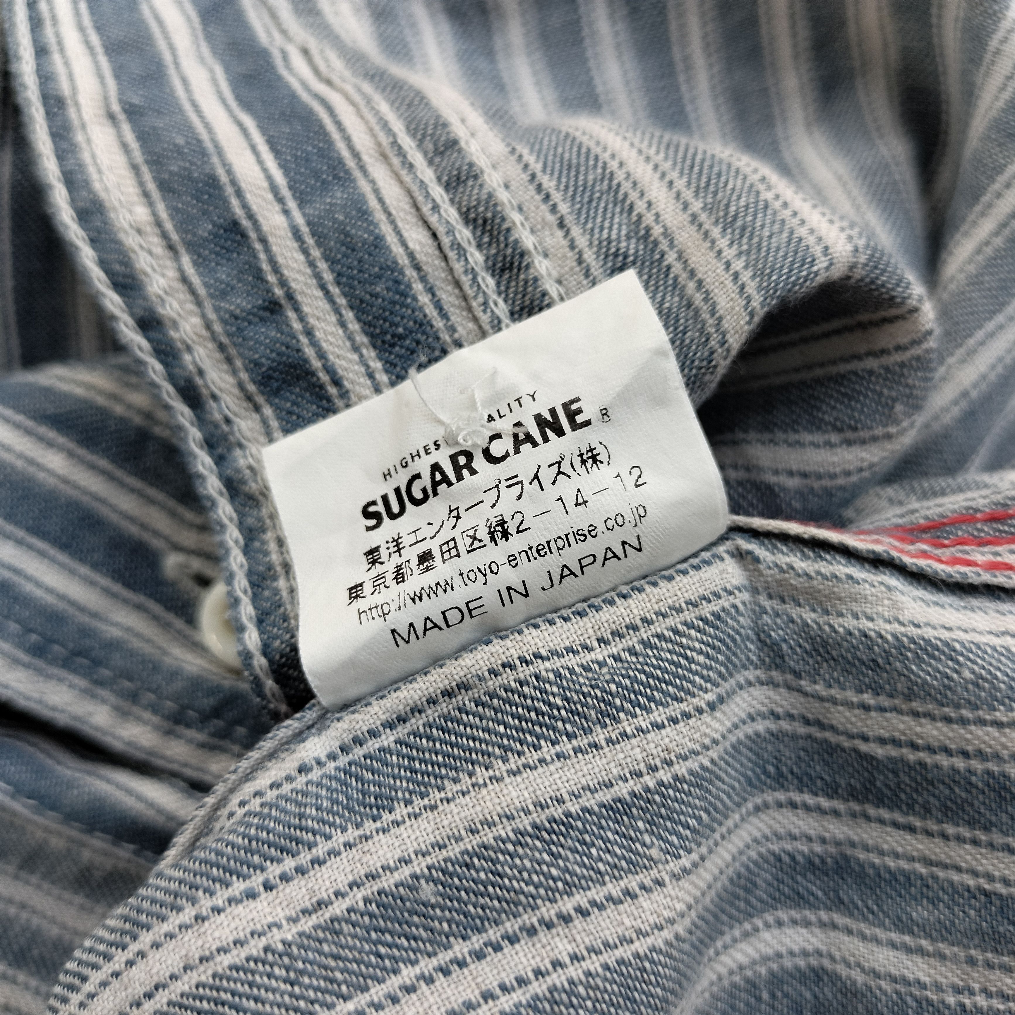 Sugar Cane Vintage sugar cane toyo enterprise japan hickory S/S shirt Size US M / EU 48-50 / 2 - 8 Thumbnail