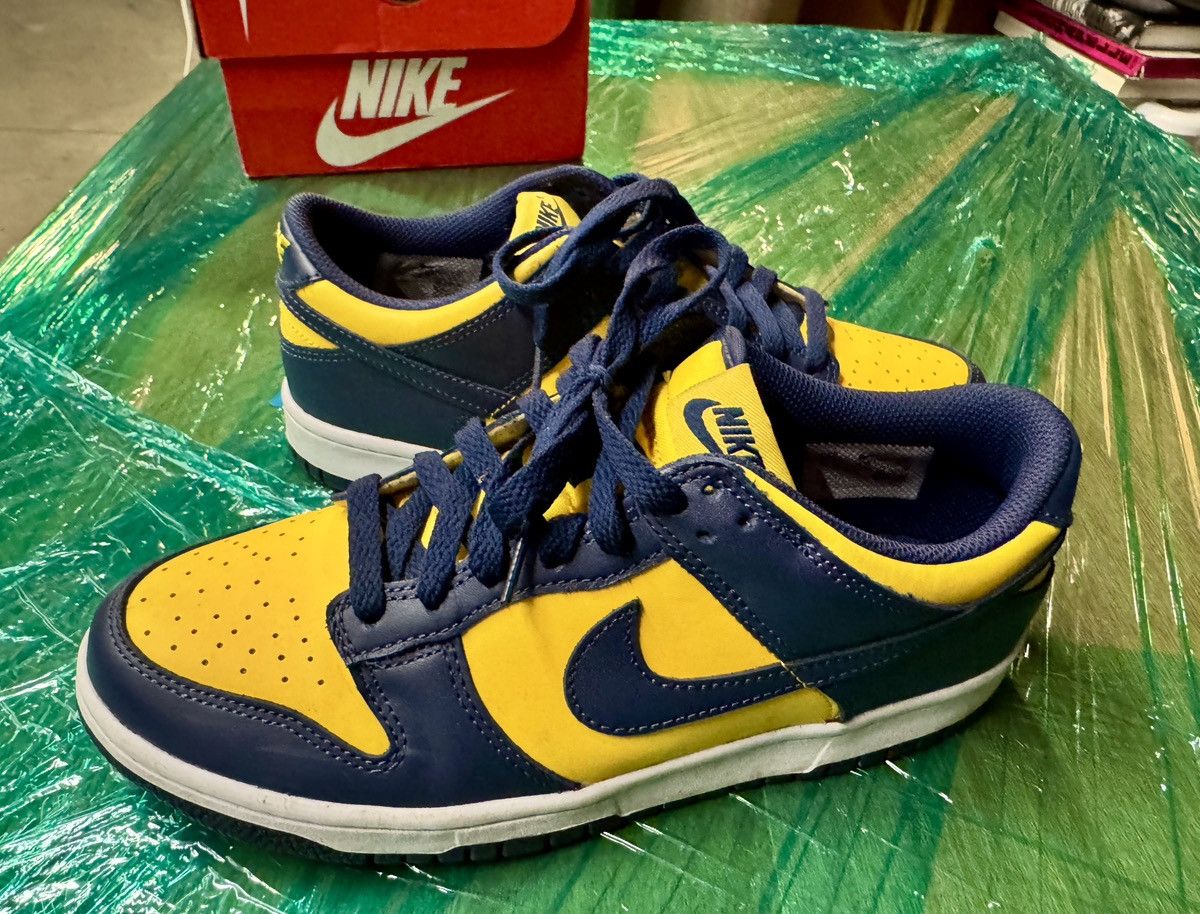 Nike Dunk Low 'Michigan' 2021 Size 25cm