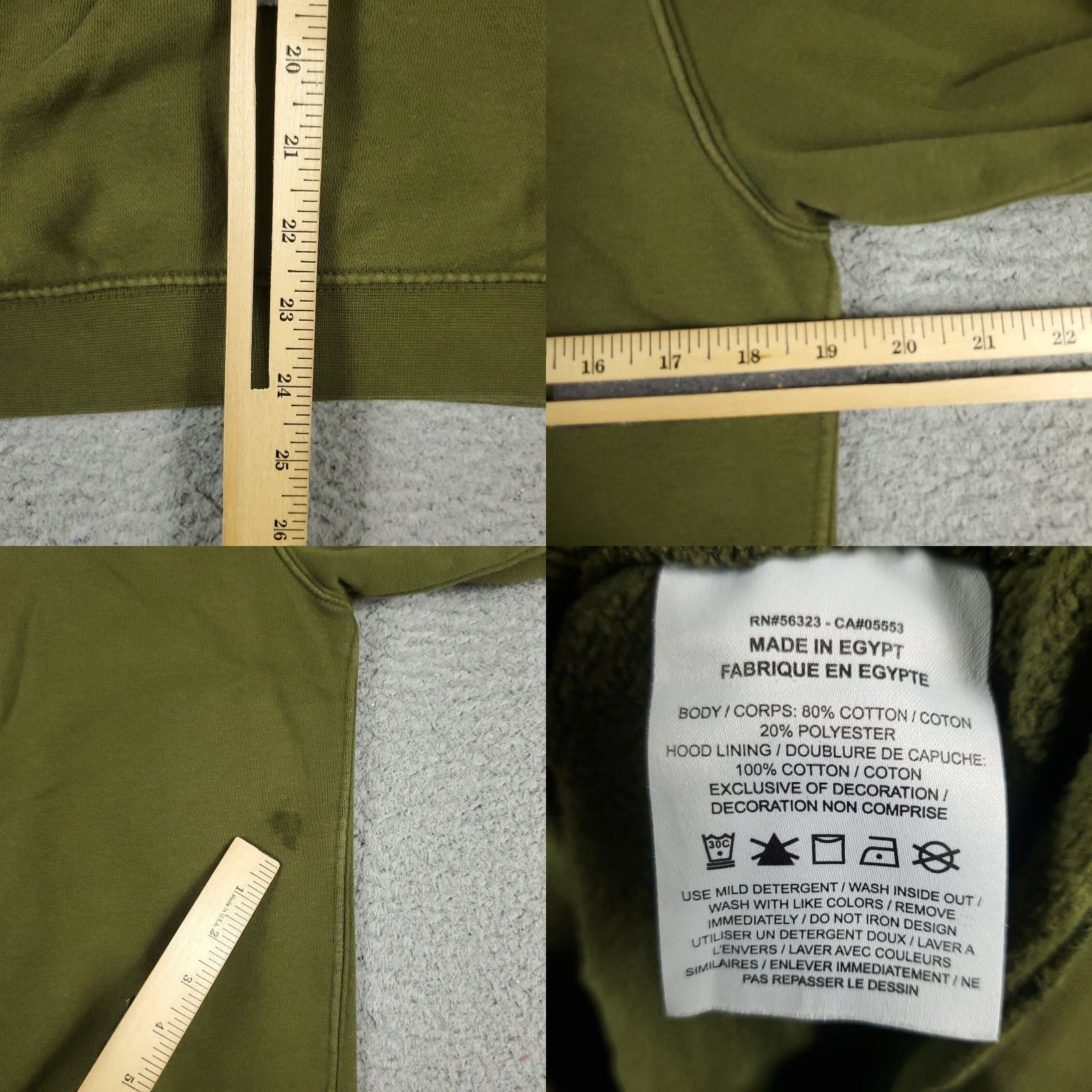 Nike VINTAGE Nike Mens Small Green Logo Pullover Hoodie Casual Sweatshirt All Seasons Size US S / EU 44-46 / 1 - 8 Thumbnail