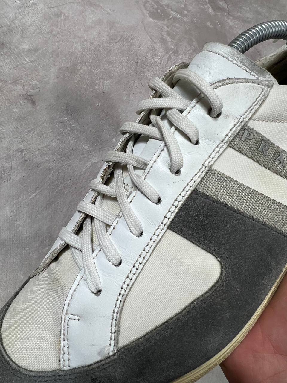 Prada Prada Leather Sneakers Size US 7.5 / EU 40-41 - 10 Thumbnail