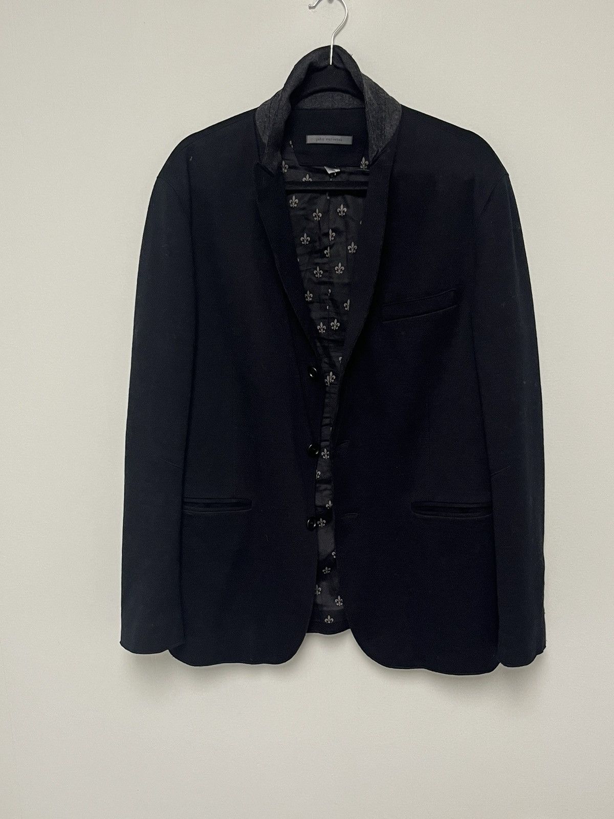 John Varvatos Raw edge jacket. 52 Size US L / EU 52-54 / 3 - 12 Thumbnail