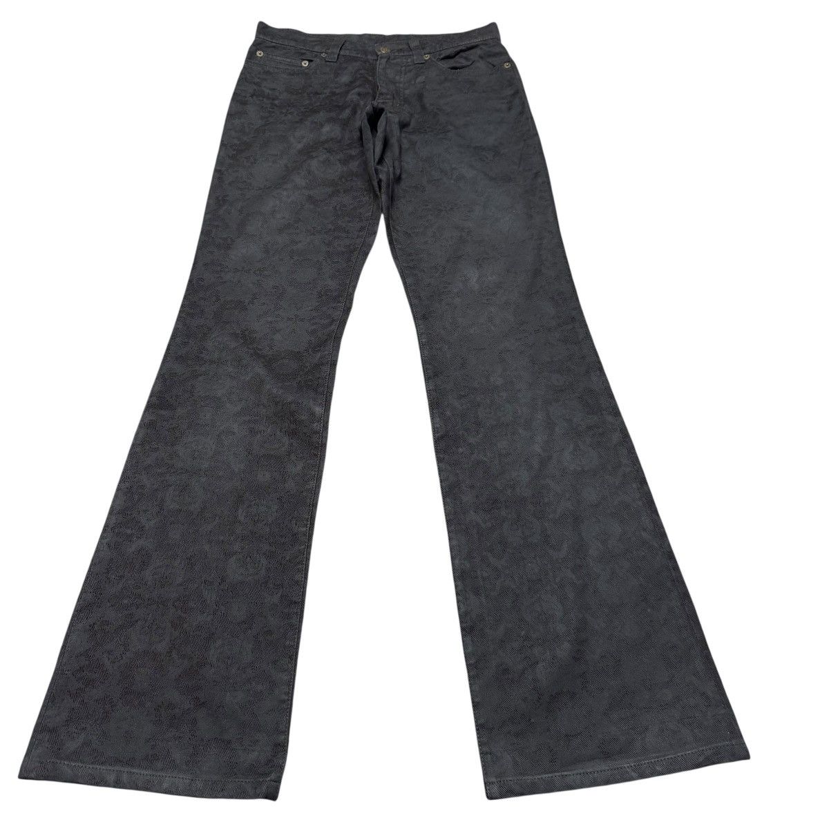 Tornado Mart Tornado Mart Denim Flare Jeans Abstract Size US 28 / EU 44 - 3 Thumbnail