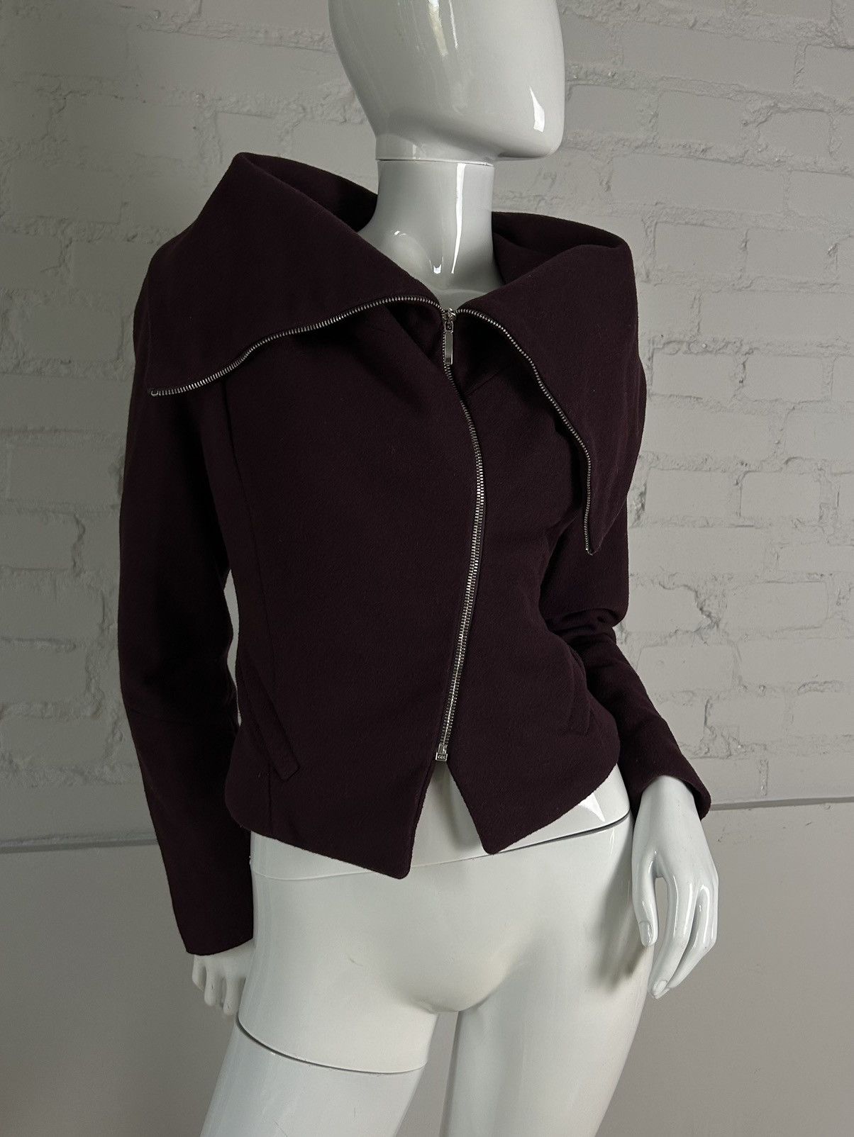 Other So sick wool asymmetric jacket Size M / US 6-8 / IT 42-44 - 2 Thumbnail