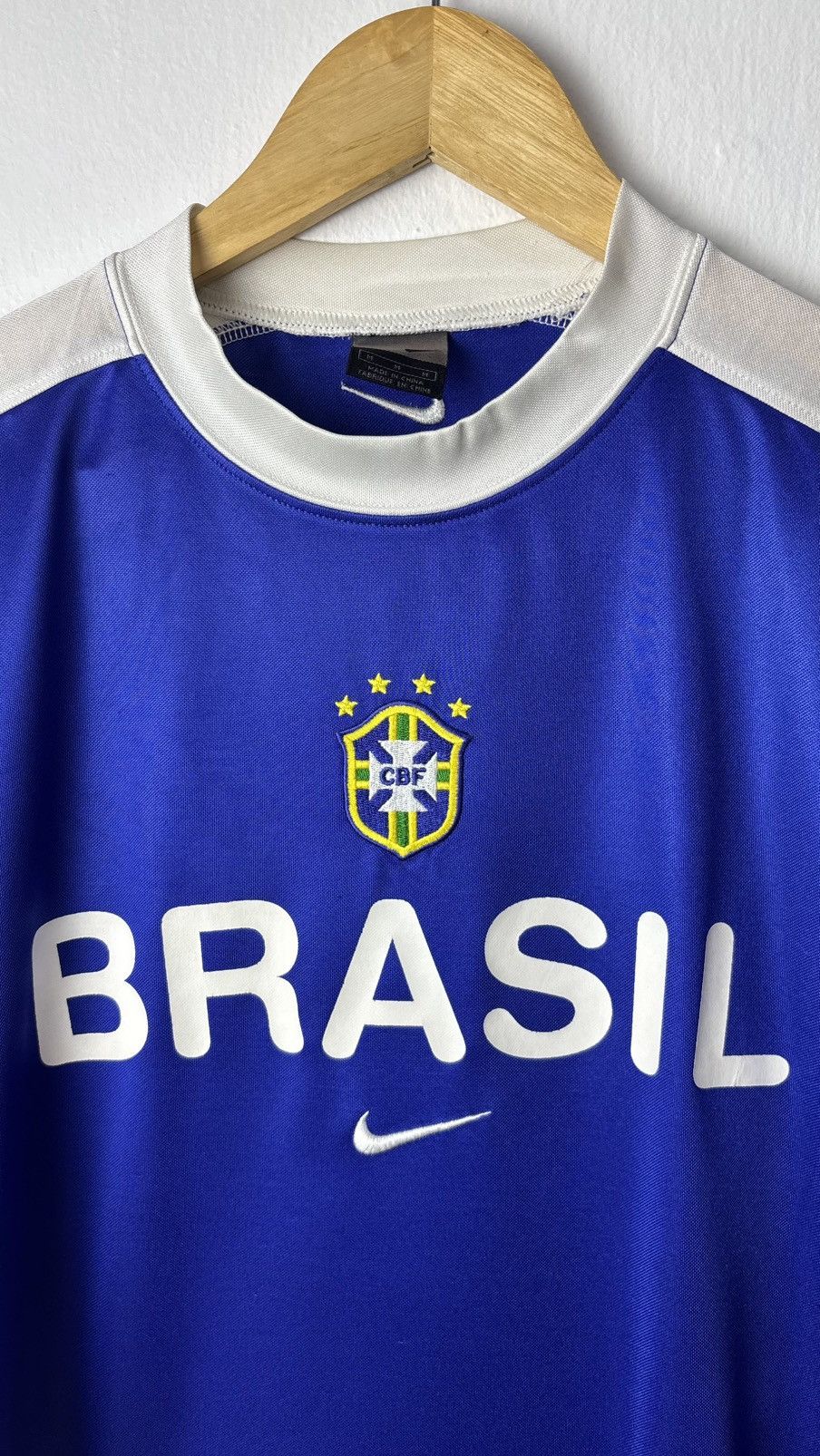 Nike Brazil 90s Training Kit Size US L / EU 52-54 / 3 - 3 Thumbnail