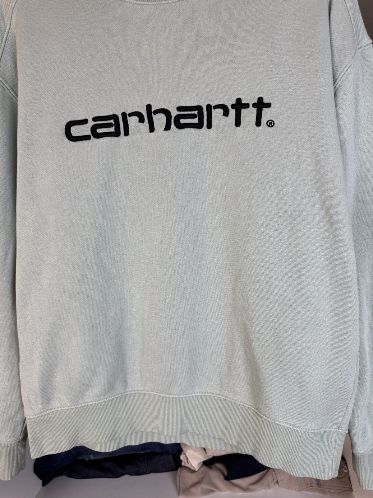 Carhartt Carhartt Big Logo Womens Sweatshirt Size XS / US 0-2 / IT 36-38 - 9 Thumbnail