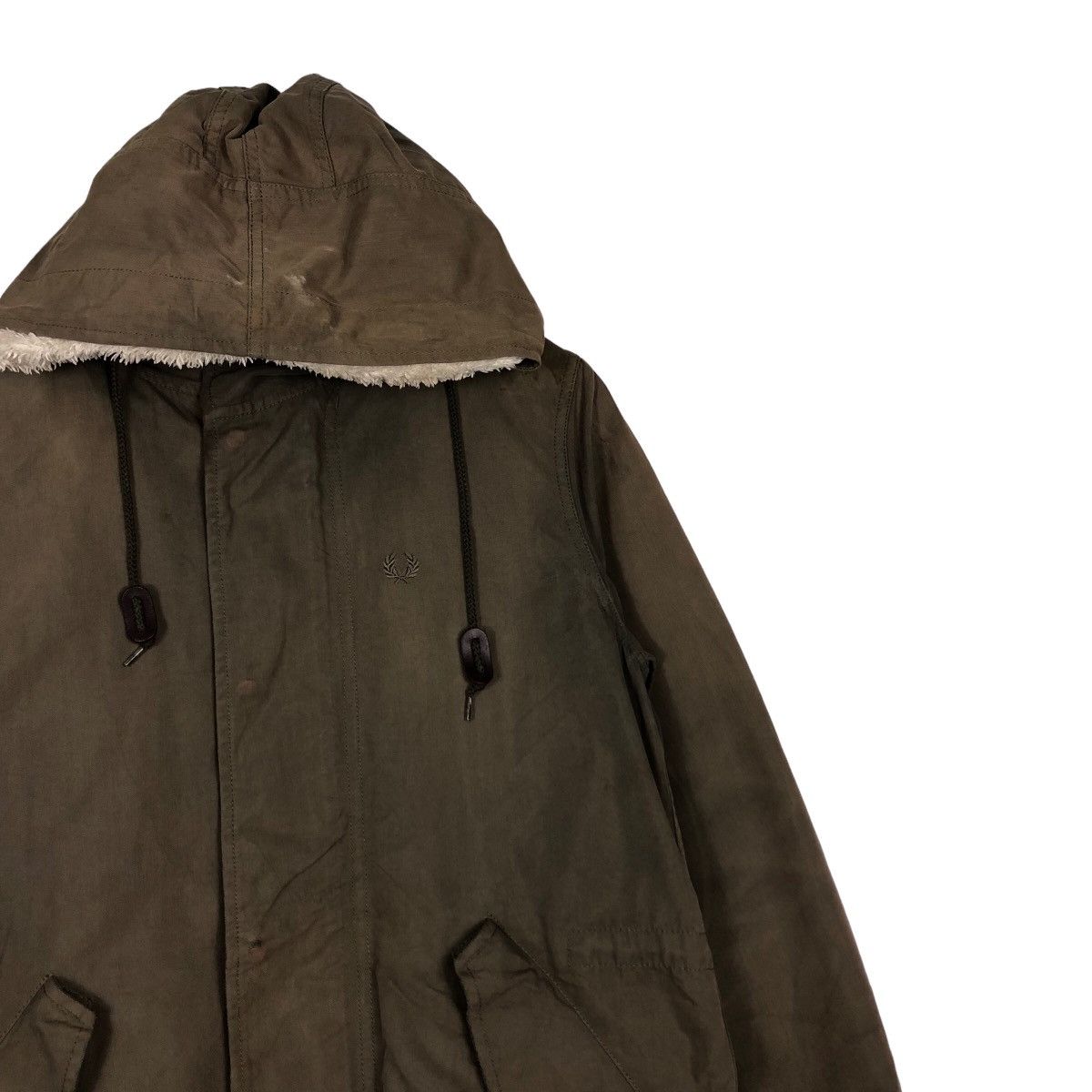 Fred Perry 🔥Vintage Fred Perry Jacket Big Flag Kingdom Shearling Size US M / EU 48-50 / 2 - 7 Thumbnail