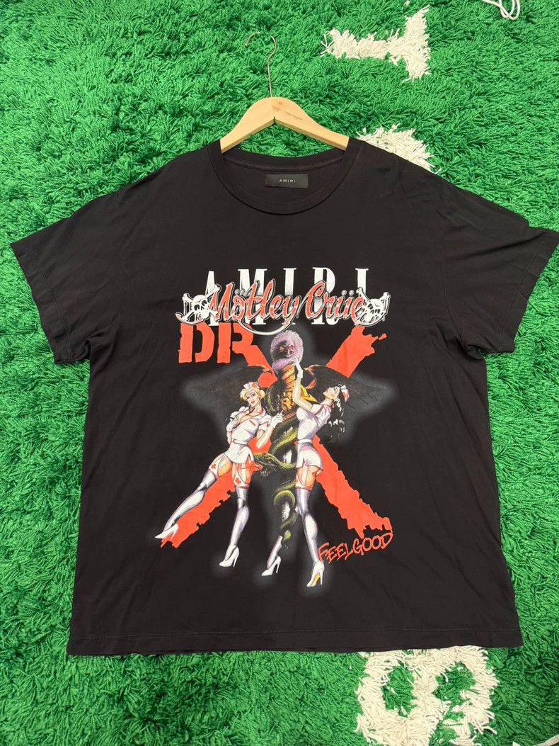 Amiri Amiri 19AW Motley Crue Tee - dmc Size US L / EU 52-54 / 3 - 1 Thumbnail