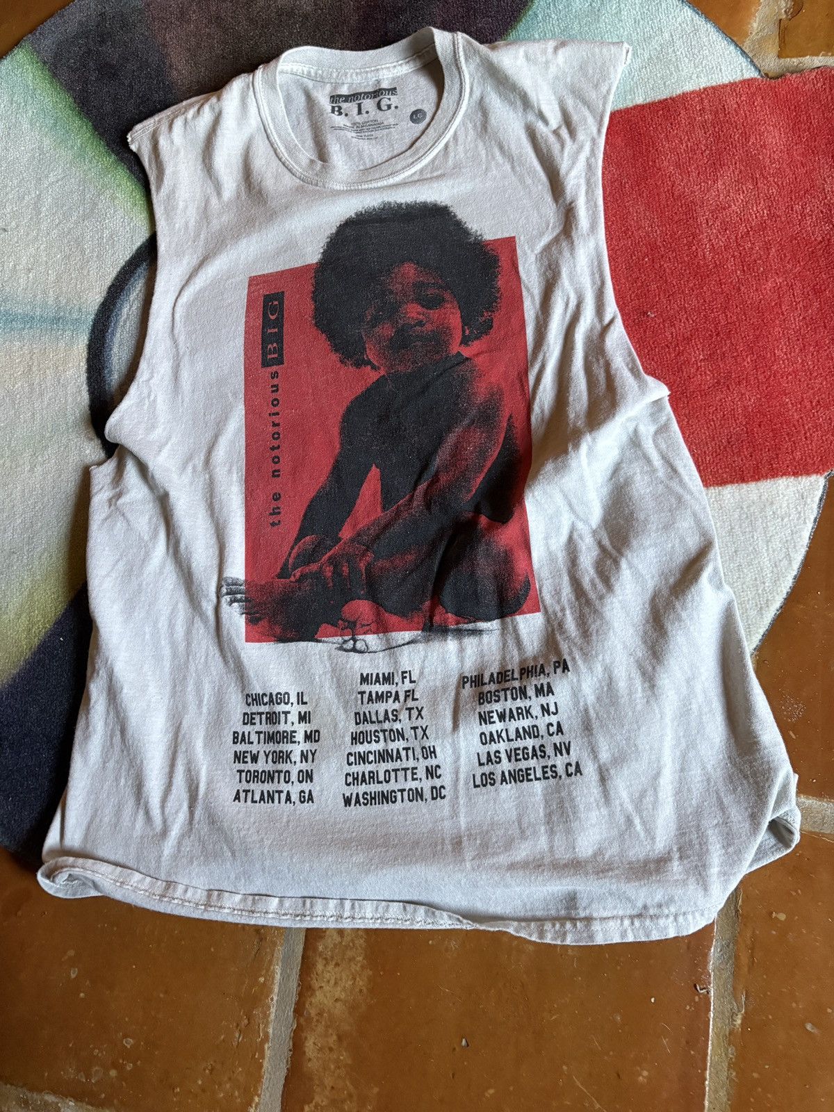 Rap Tees × Vintage Biggie Smalls Rare Tank Size US L / EU 52-54 / 3 - 2 Thumbnail