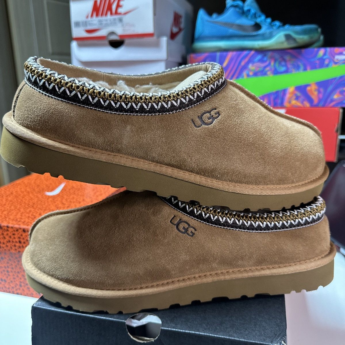 Ugg New Ugg Tasman Chestnut Mens 5950 Size US 11 / EU 44 - 4 Thumbnail