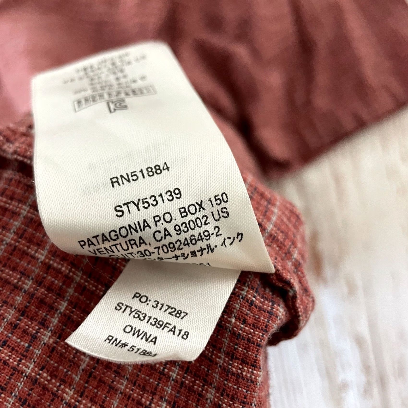 Patagonia Last Night'S Shirt Patagonia Plaid Short Sleeve Button Front Mens XL Red Size US XL / EU 56 / 4 - 6 Thumbnail