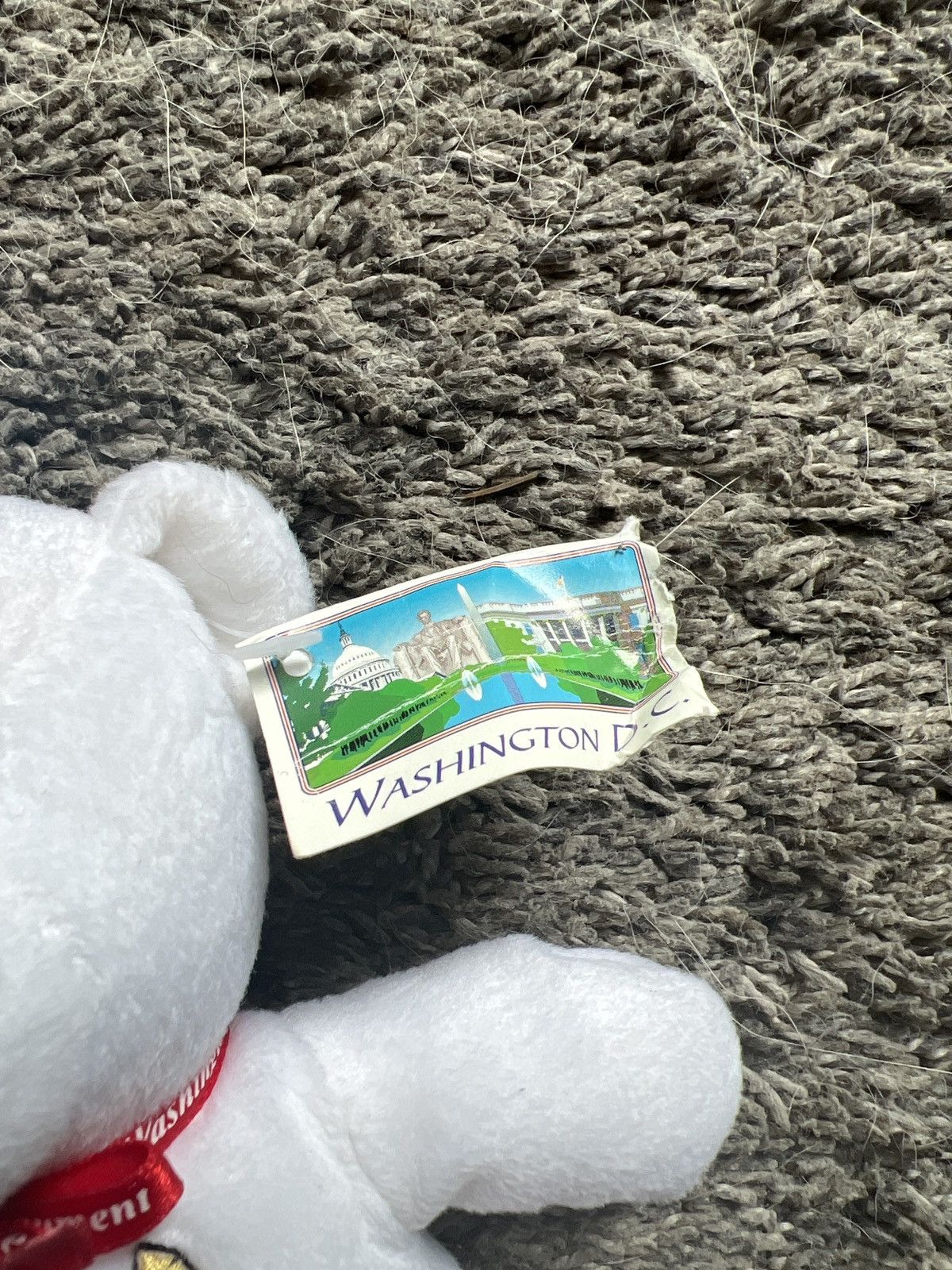 Vintage 2004 Symbolz Washington D.C. Beanie Bear Size ONE SIZE - 4 Thumbnail