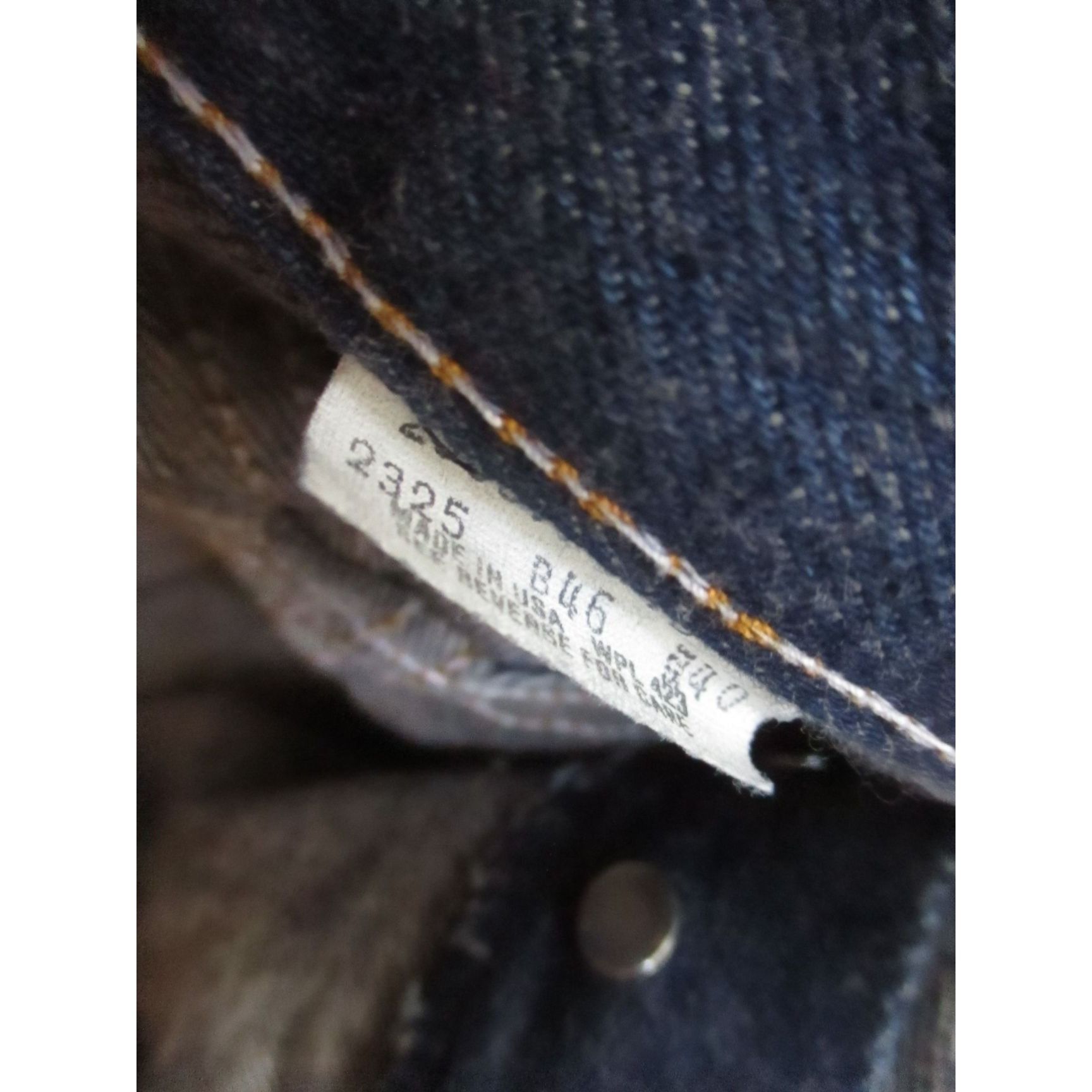Vintage 26 40x34 Womens Levi's Vintage 501 Jeans Boyfriend 1984 2650 Size 40" / US 18 - 7 Thumbnail