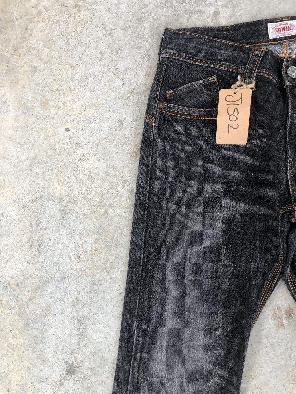 If Six Was Nine Edwin Exclusive Flared Jeans Distressed Jeans Size US 31 - 4 Thumbnail