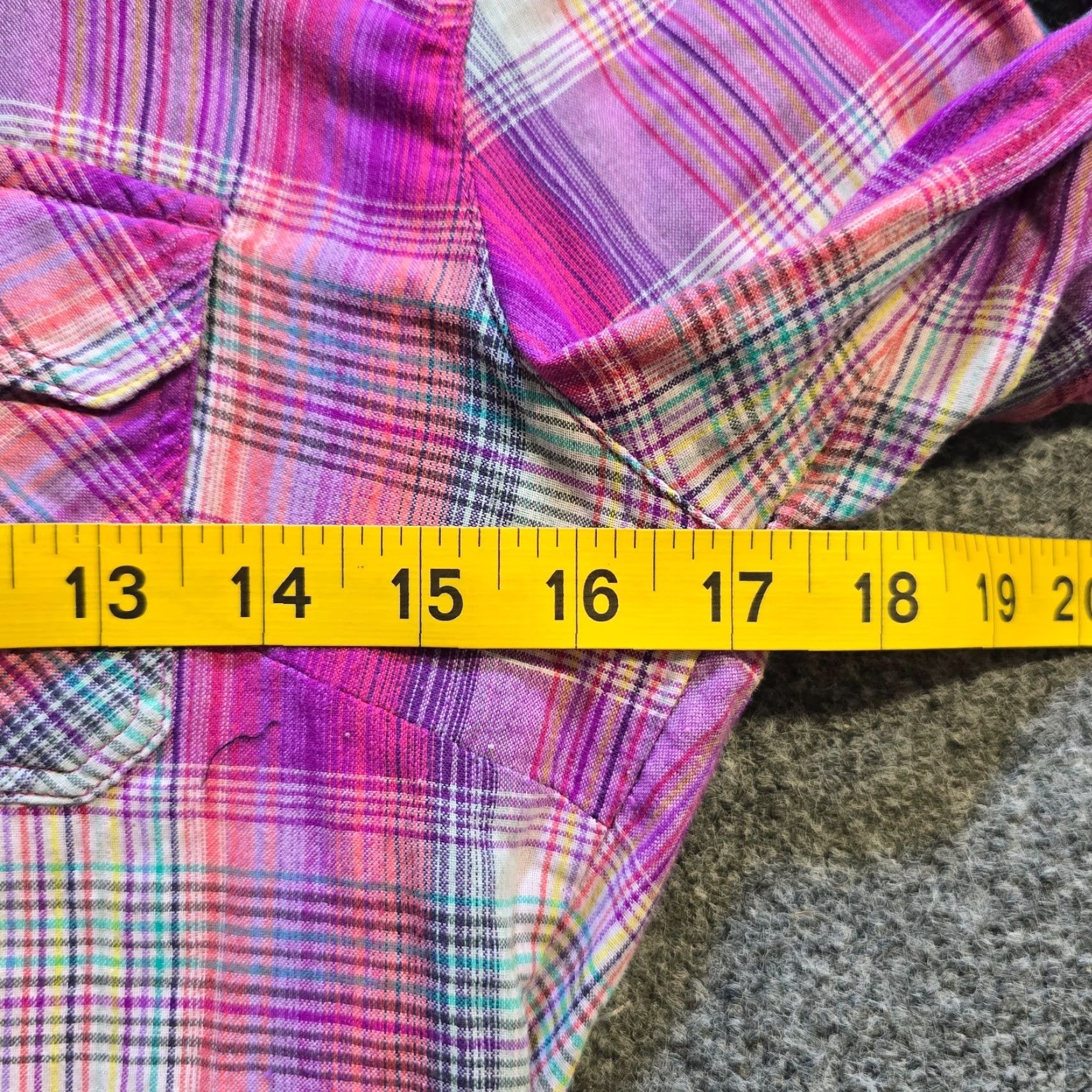 Marmot Marmot Top Womens Size S Purple Plaid Nylon Long Sleeve Outdoor Casual Shirt Size S / US 4 / IT 40 - 6 Thumbnail
