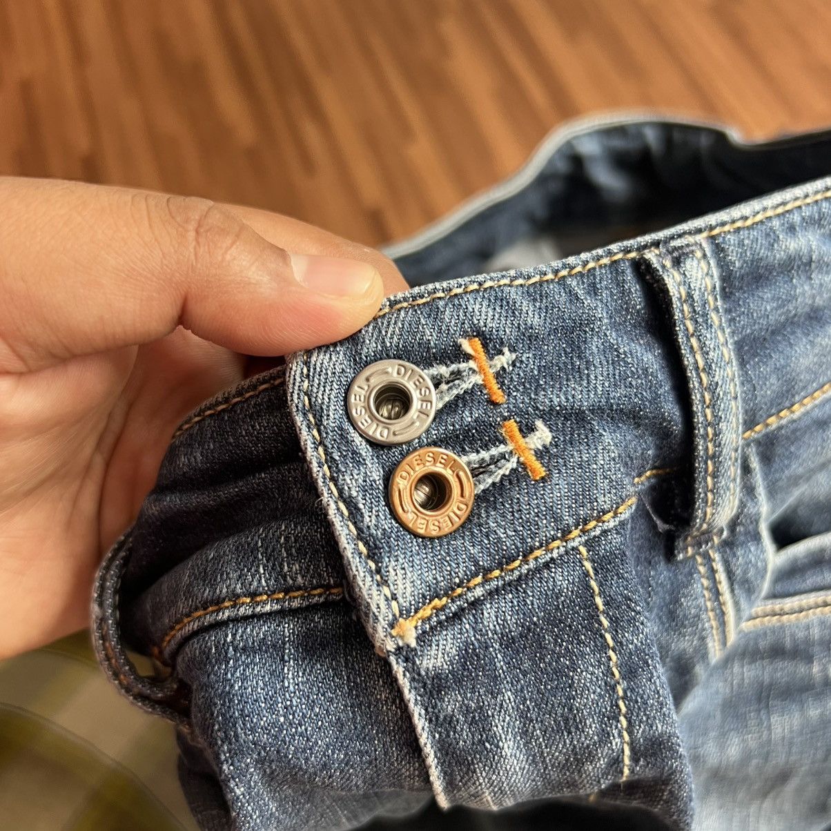 Diesel × Vintage “VINTAGE DIESEL” BOOTCUT JEANS Size 30" / US 8 / IT 44 - 13 Thumbnail
