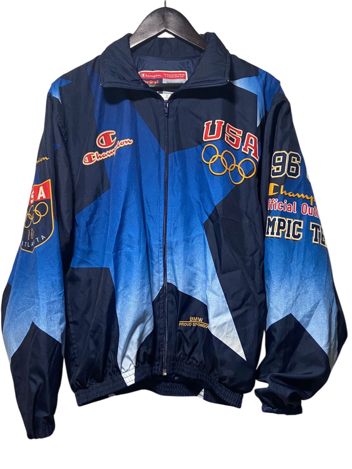 Champion Usa Olympics Vintage Vintage Champion DREAM Team USA Olympics Windbreaker Jacket Grailed