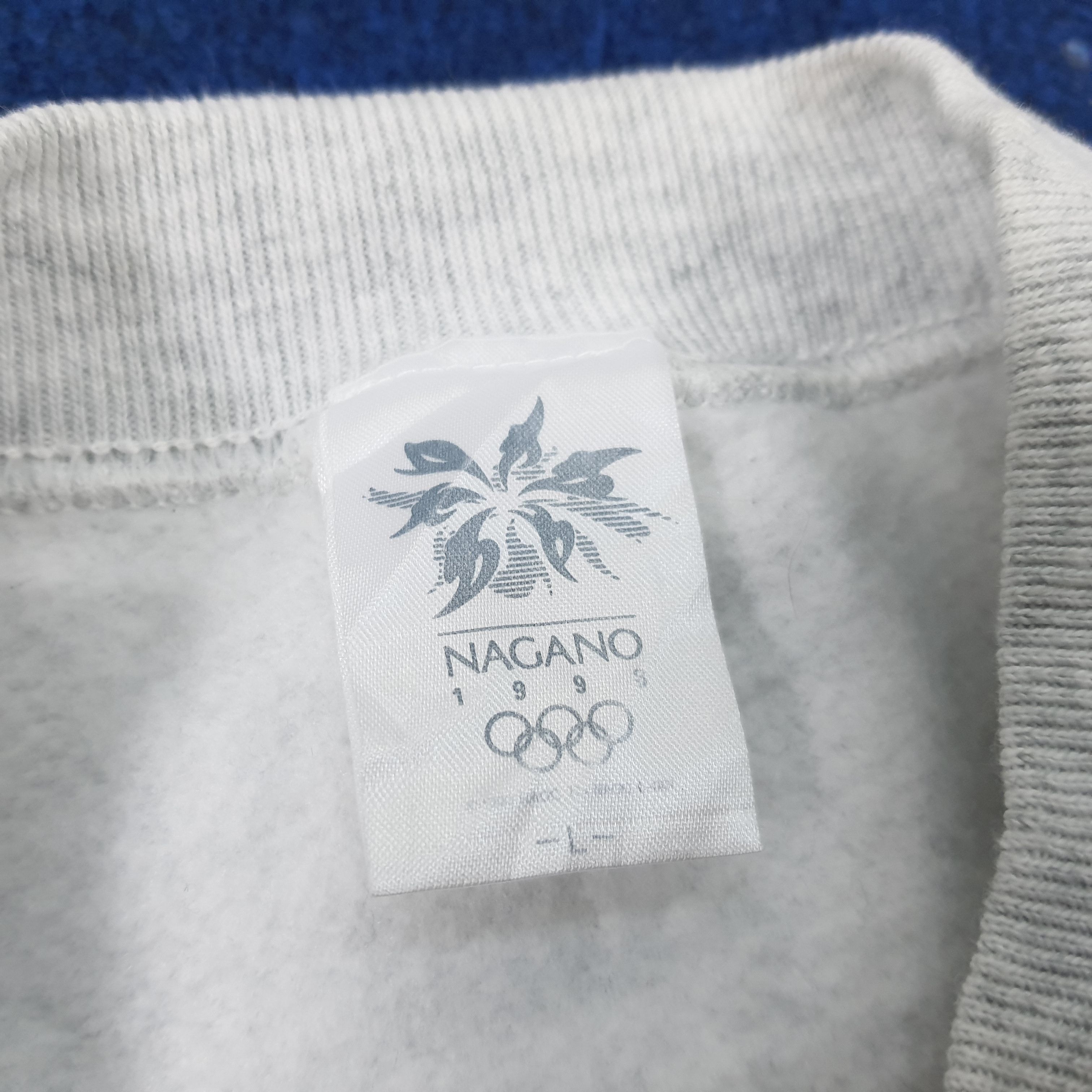 Japanese Brand × Vintage Vintage 90s NAGANO 1998 Olympic Mizuno Sweatshirts Size US L / EU 52-54 / 3 - 6 Thumbnail
