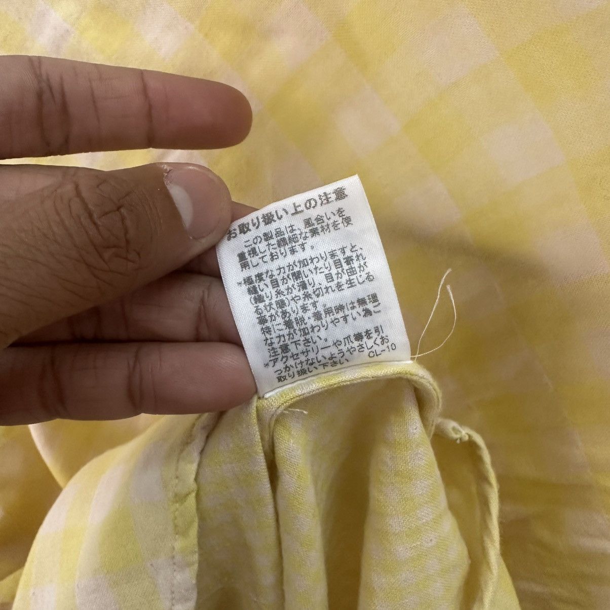 Homme Plisse Issey Miyake Plantation Checkered Button Up Size M / US 6-8 / IT 42-44 - 10 Thumbnail
