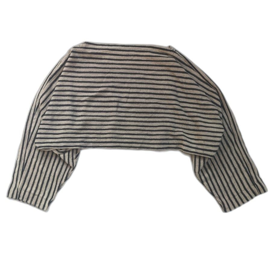 Issey Miyake plantation knit drapped cropped stripes issey miyake Size ONE SIZE - 1 Thumbnail