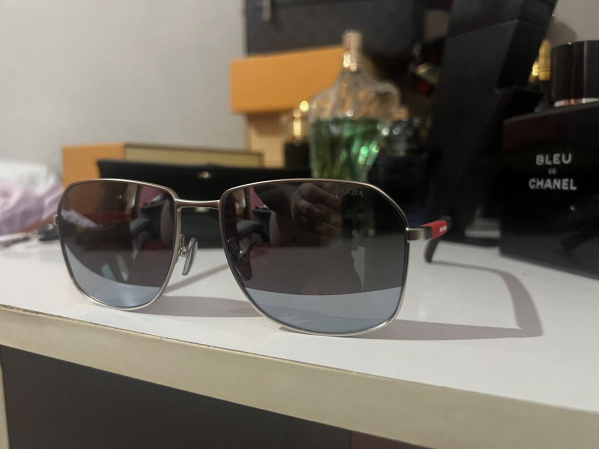 Prada Prada linea rossa sunglasses for men Size ONE SIZE - 9 Thumbnail