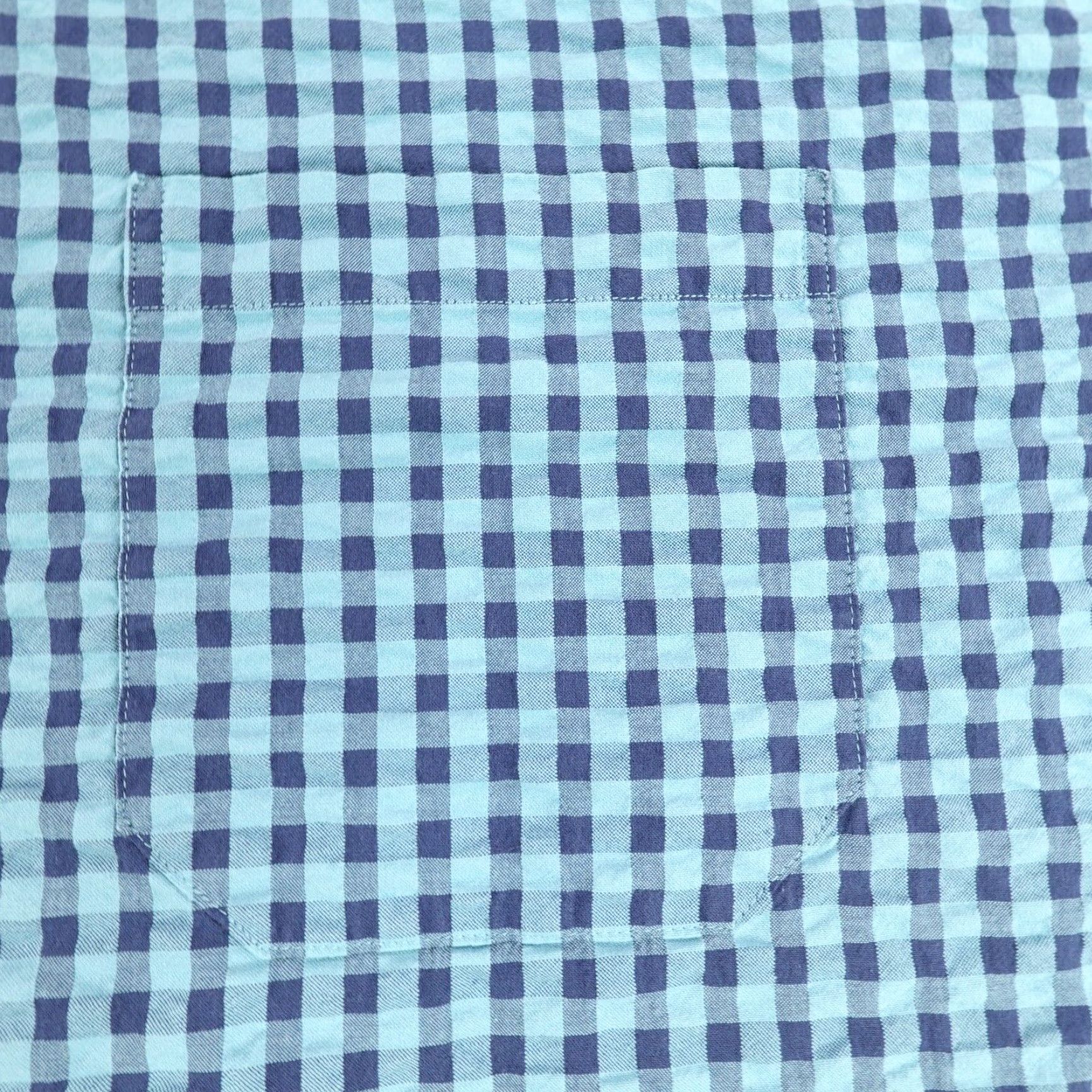 Vintage LL Bean Shirt XL Blue Gingham Plaid Button-Up Cotton Outdoor Casual Men's XL Blue Plaid Shirt Size US XL / EU 56 / 4 - 3 Thumbnail