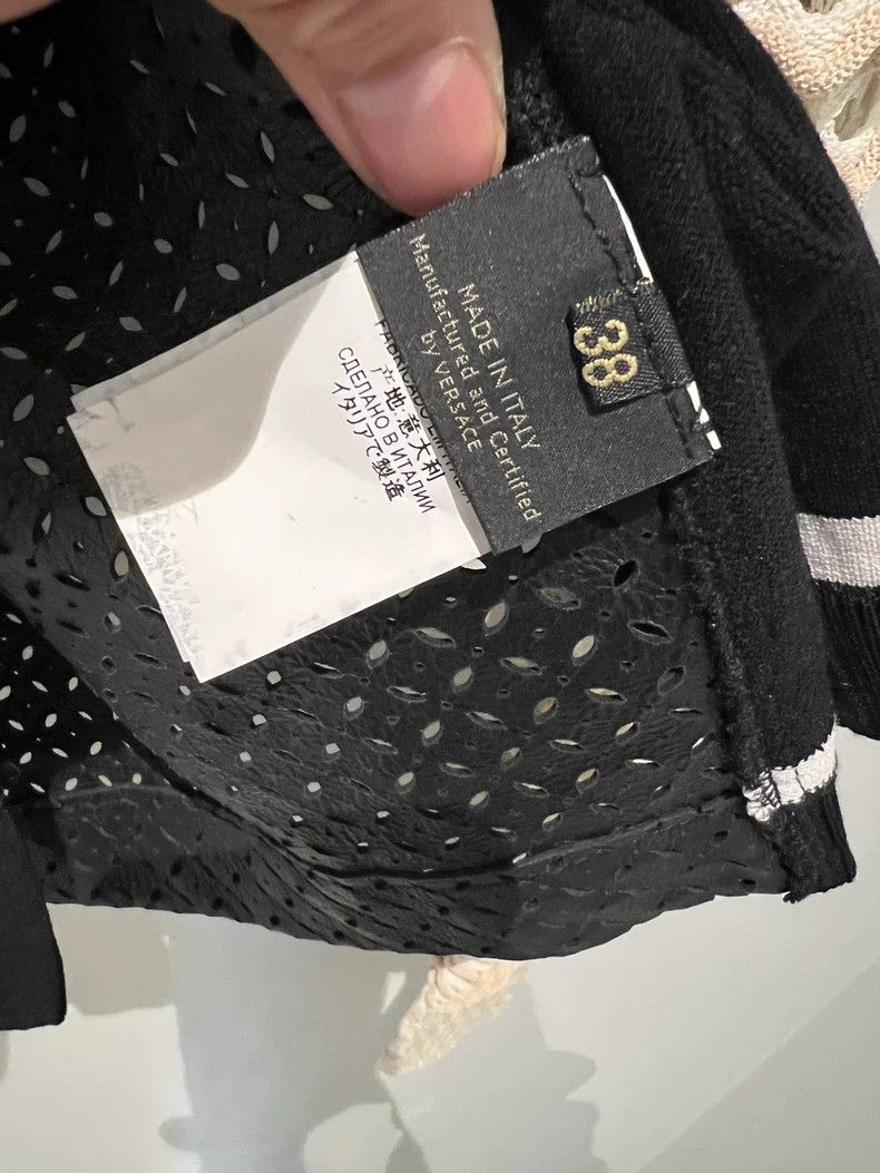 Versace Versace Hand-cut-out sheepskin short coat Size M / US 6-8 / IT 42-44 - 6 Thumbnail
