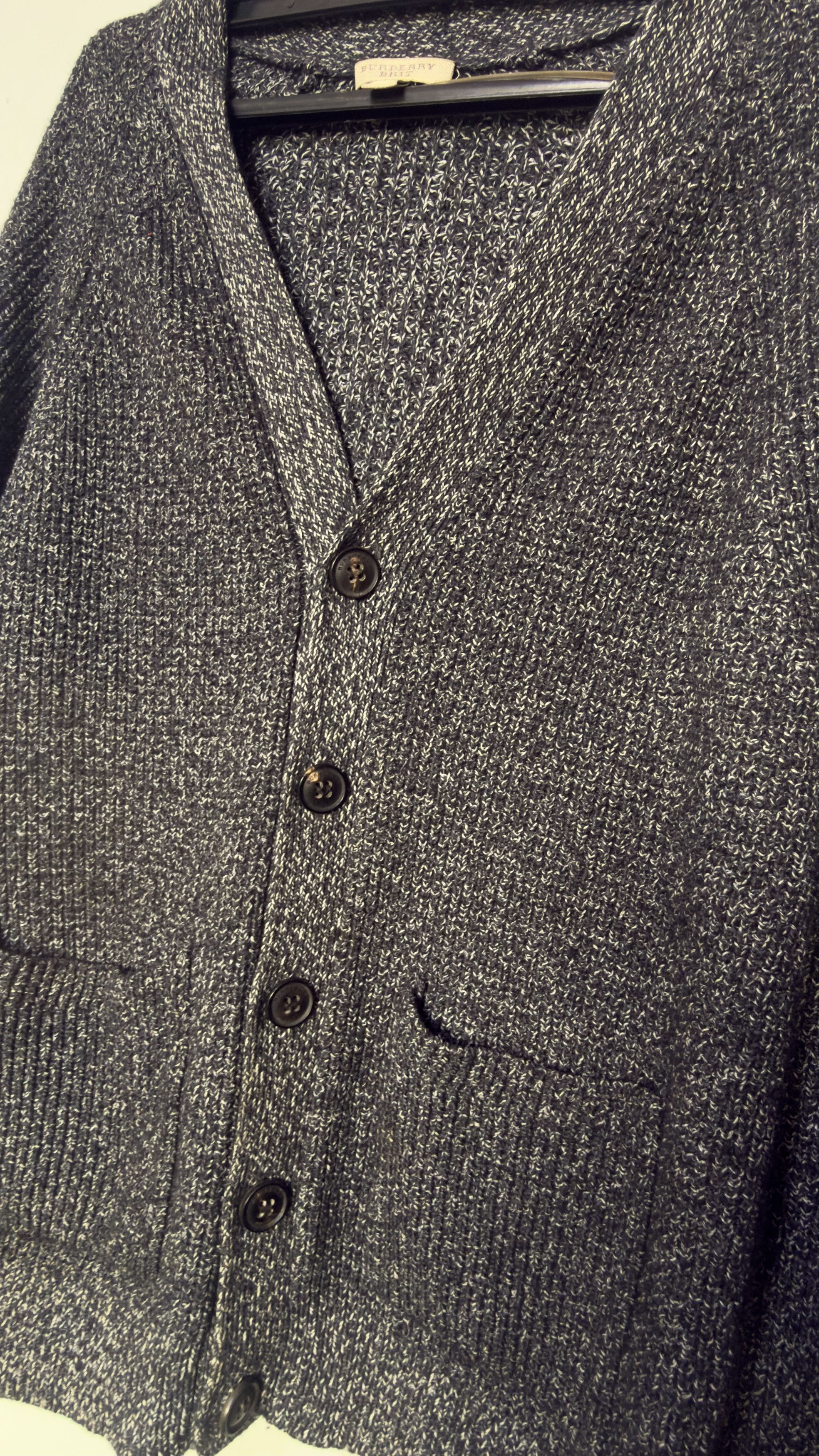 Burberry Knitted Burberry Brit cardigan wool cashmere cotton size S Size US S / EU 44-46 / 1 - 6 Thumbnail