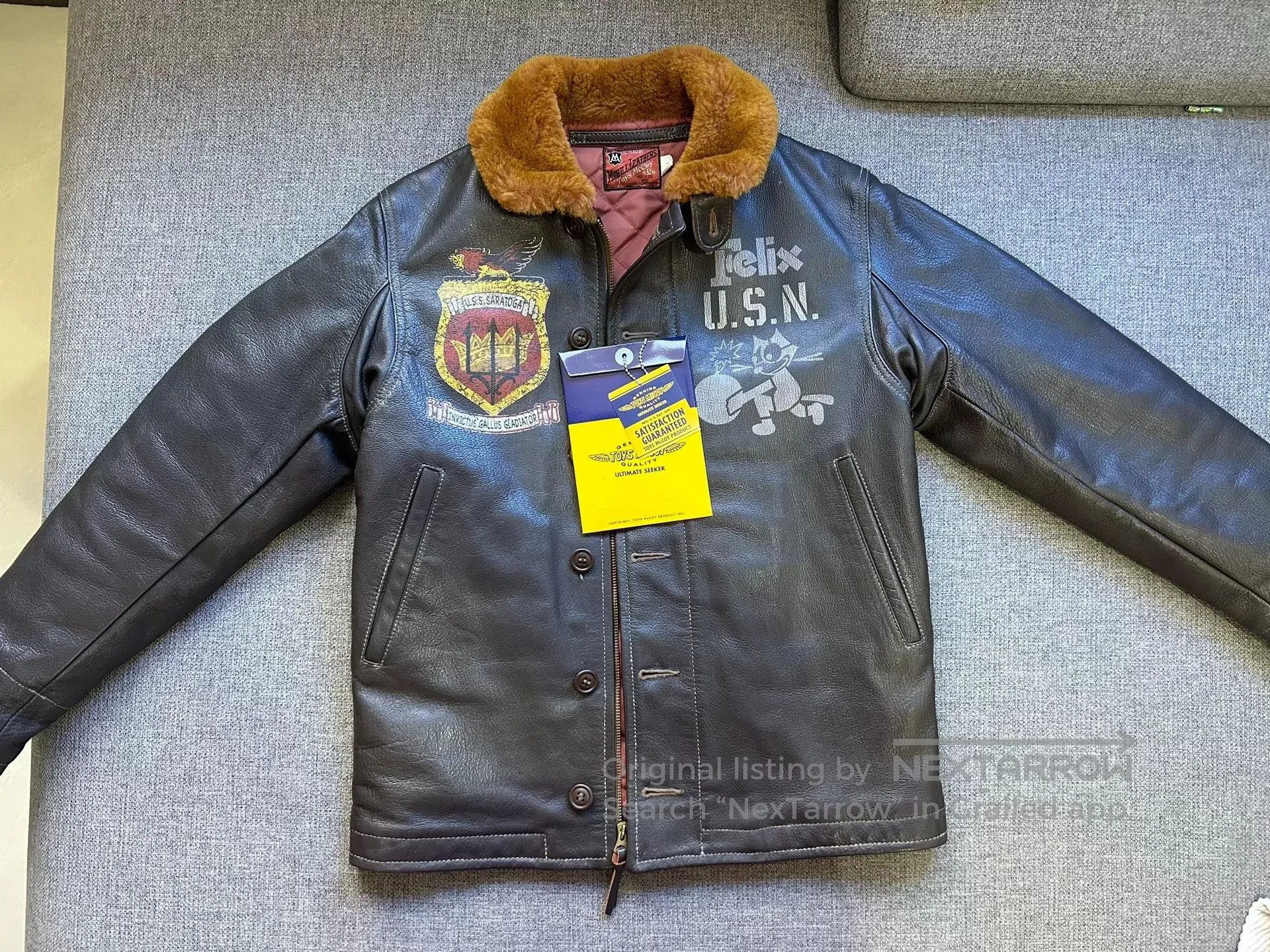 TOYS McCOY Toys McCoy N1 Felix Cat Jacket. Size US M / EU 48-50 / 2 - 1 Thumbnail