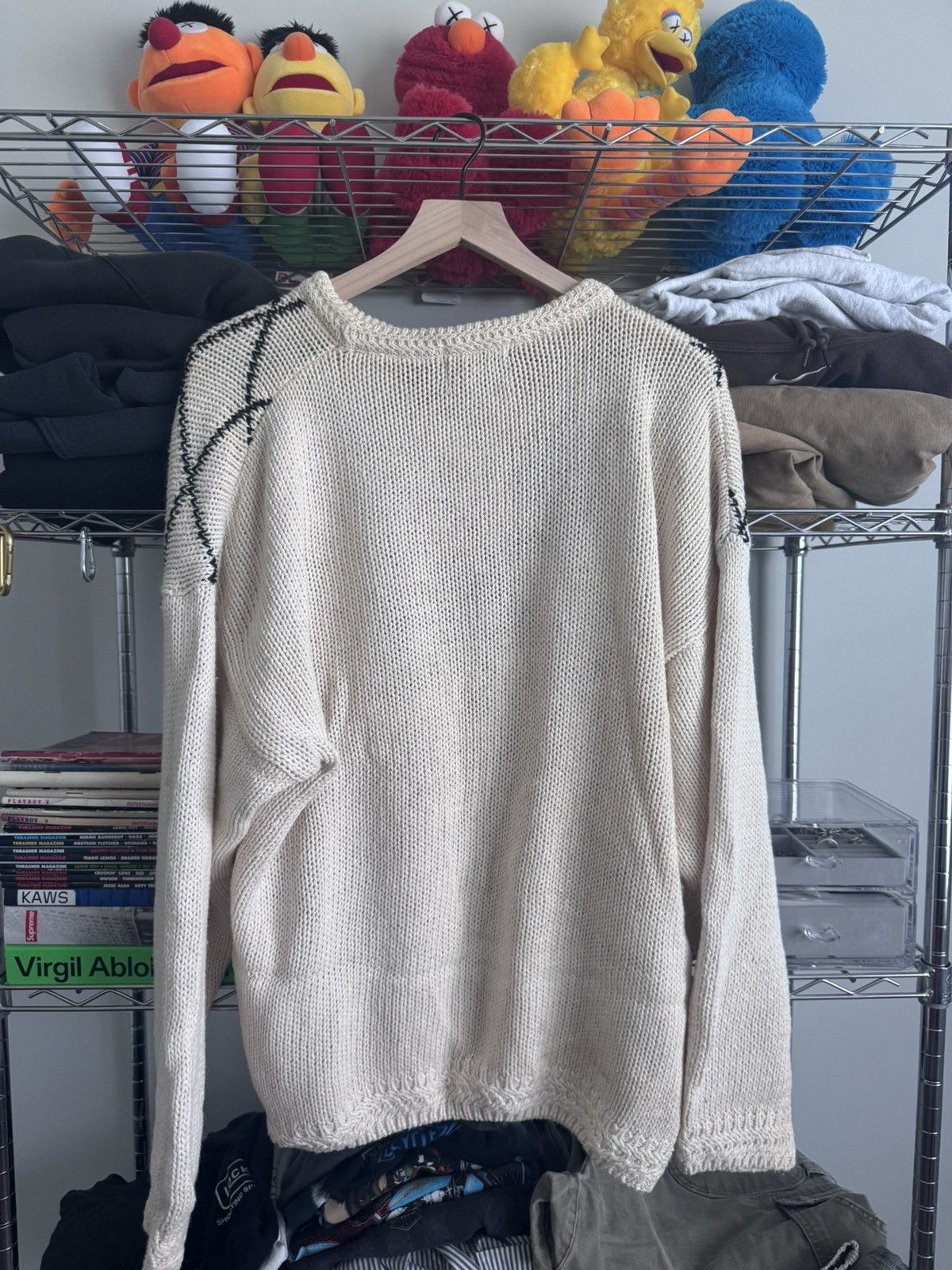 Vintage Knit sweater Size US L / EU 52-54 / 3 - 2 Thumbnail
