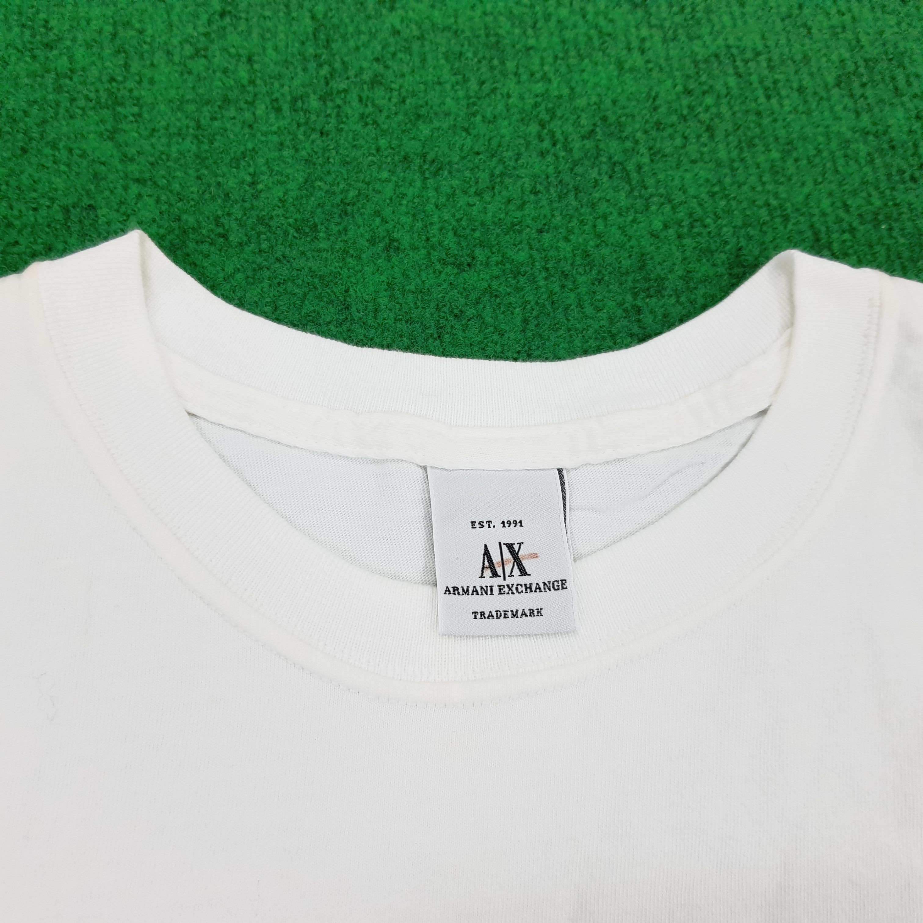 Armani Exchange × Designer × Vintage Vintage Armani Exchange AX Designer T-shirt Size US L / EU 52-54 / 3 - 4 Thumbnail