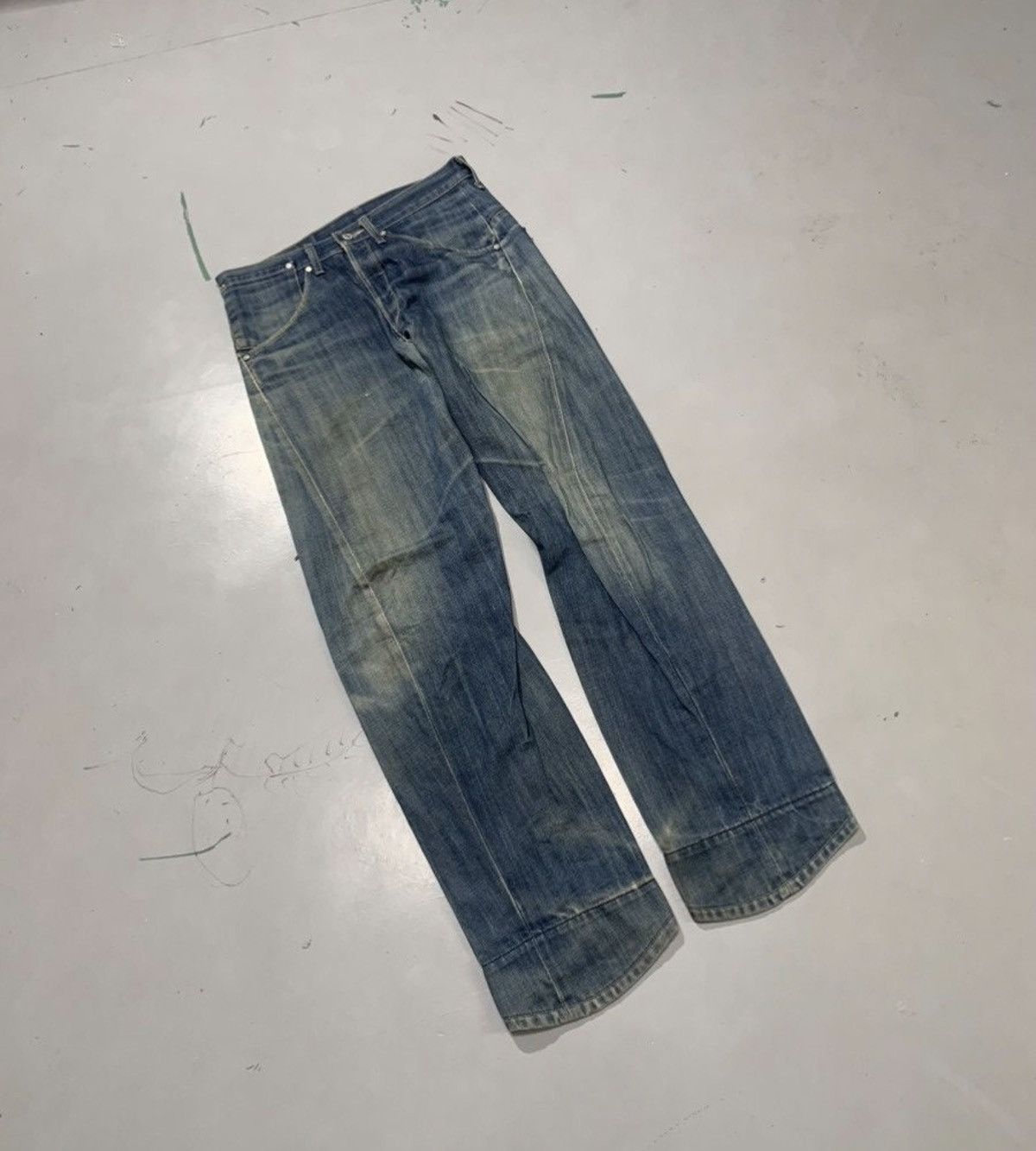 Levi's Vintage Levi’s engineer jeans denim Size US 32 / EU 48 - 7 Thumbnail