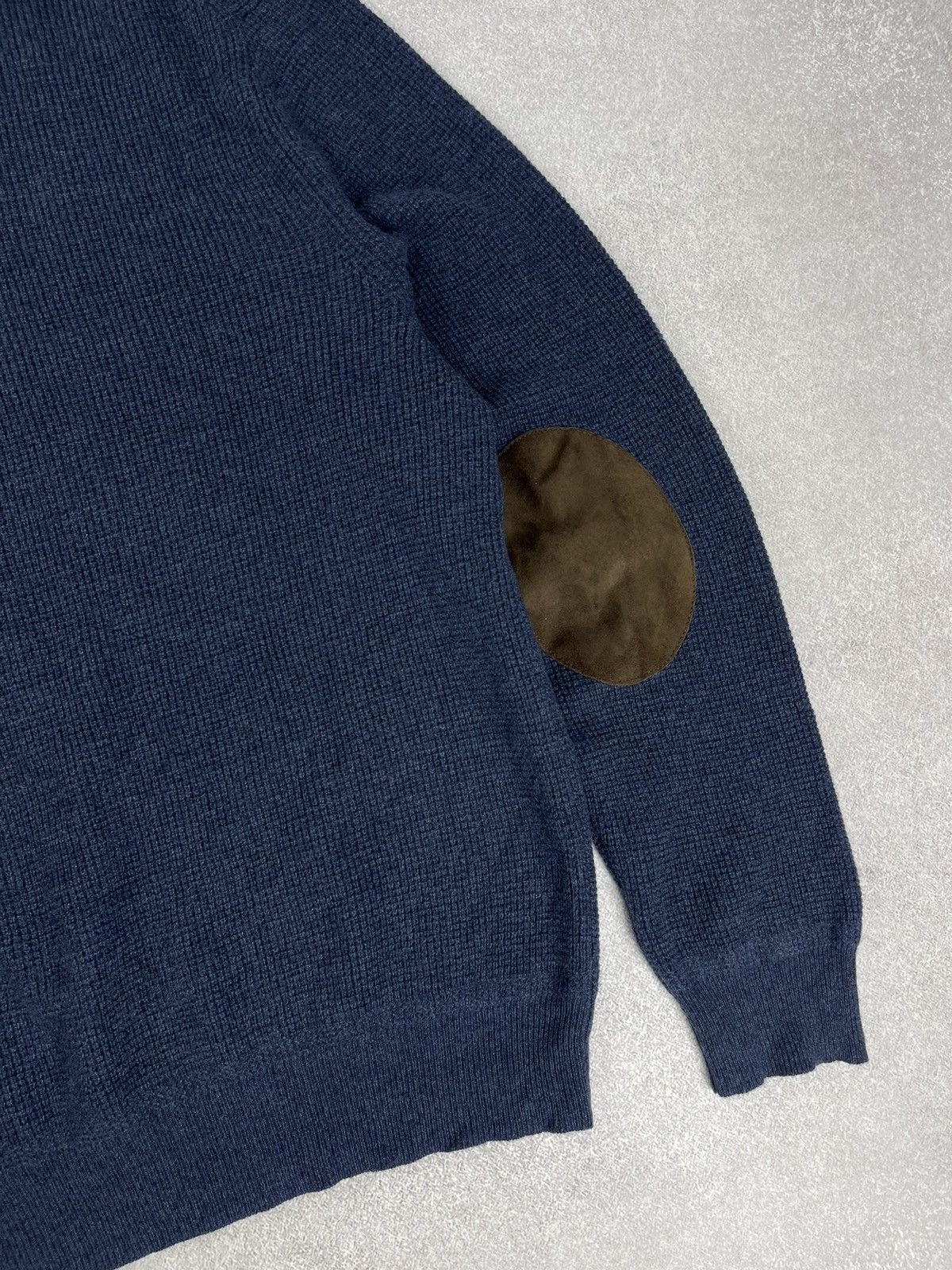 Polo Ralph Lauren × Ralph Lauren Polo Ralph Lauren Navy Merino Wool Knit Sweater Mens Size US XXL / EU 58 / 5 - 10 Thumbnail