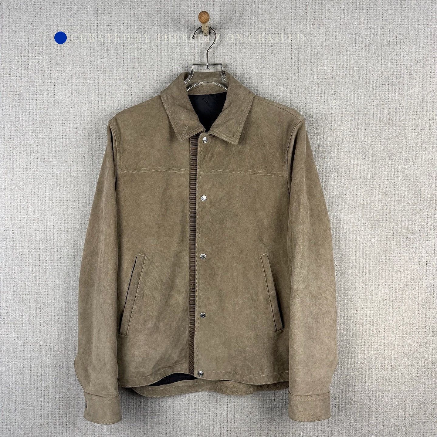 Dior Beige Suede Leather Jacket Size M Size US M / EU 48-50 / 2 - 1 Thumbnail