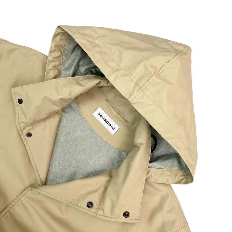Balenciaga Balenciaga size 36 Nylon khaki back logo jacket Size US S / EU 44-46 / 1 - 2 Thumbnail