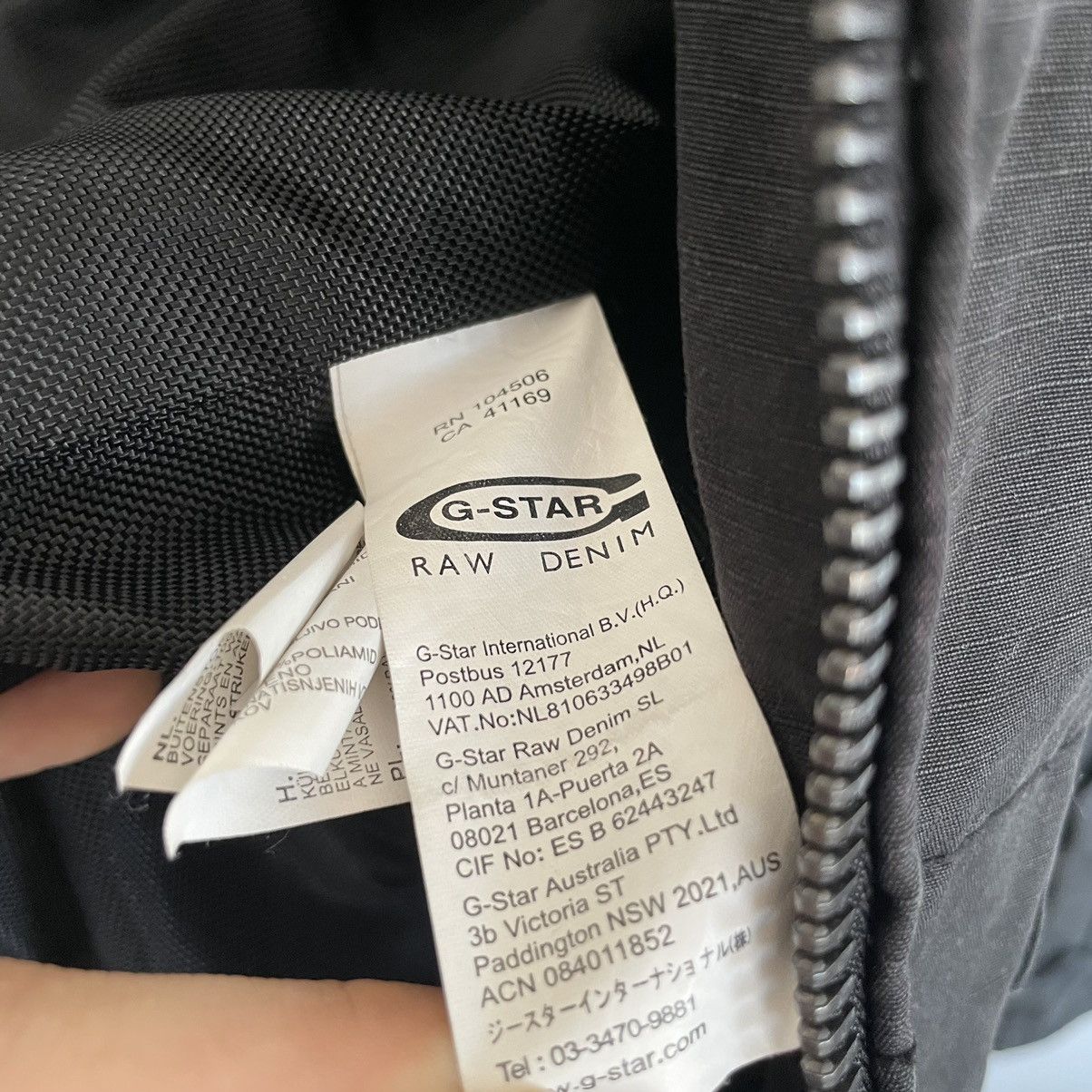 G-Star Vintage denim moto jacket g-star raw y2k Size US M / EU 48-50 / 2 - 9 Thumbnail