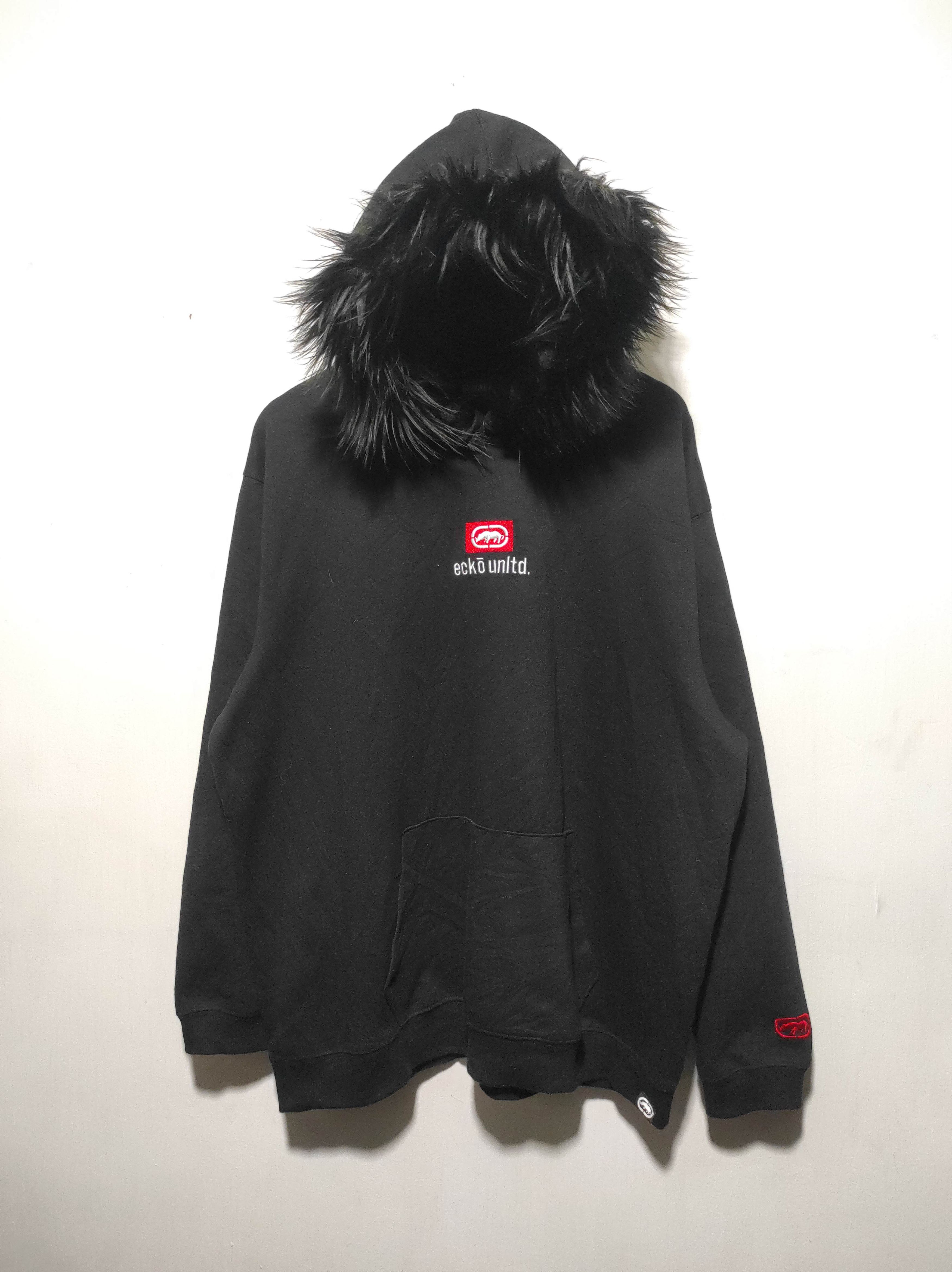 Ecko Unltd. Ecko Unltd Fur Hoodie LGB IfSixWasNine style Size US XL / EU 56 / 4 - 2 Thumbnail