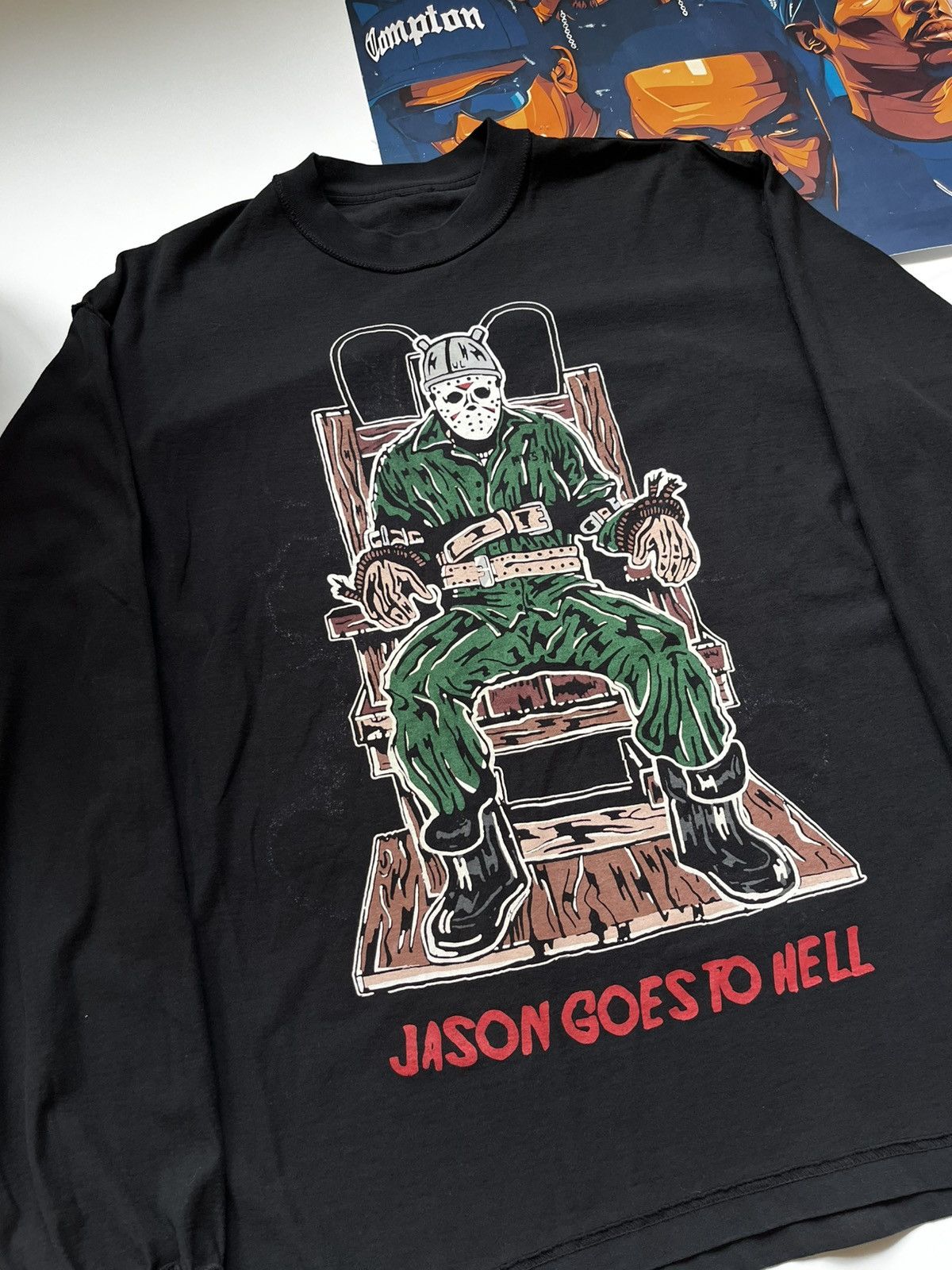 Warren Lotas Warren Lotas Jason Goes To Hell Longsleeve Size US L / EU 52-54 / 3 - 5 Thumbnail